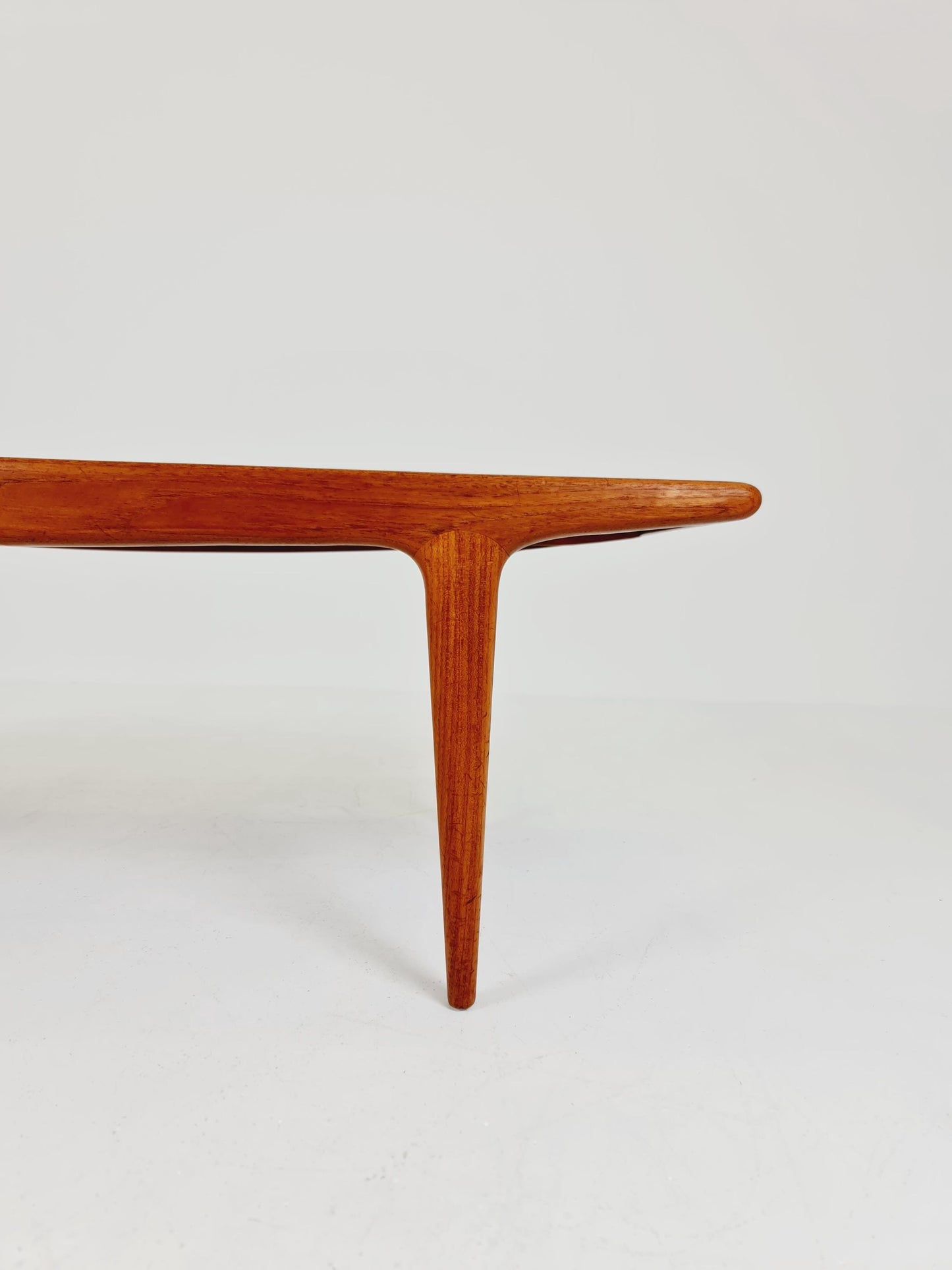 Danish Teak Coffee Table by Johannes Andersen for Silkborg , 1960s