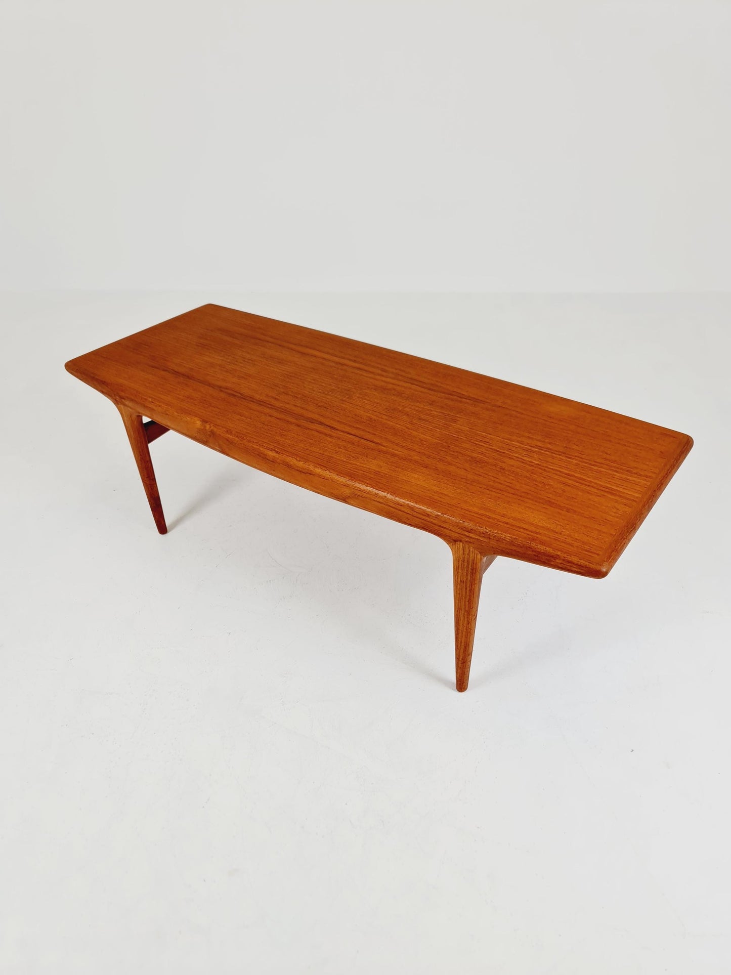 Danish Teak Coffee Table by Johannes Andersen for Silkborg , 1960s