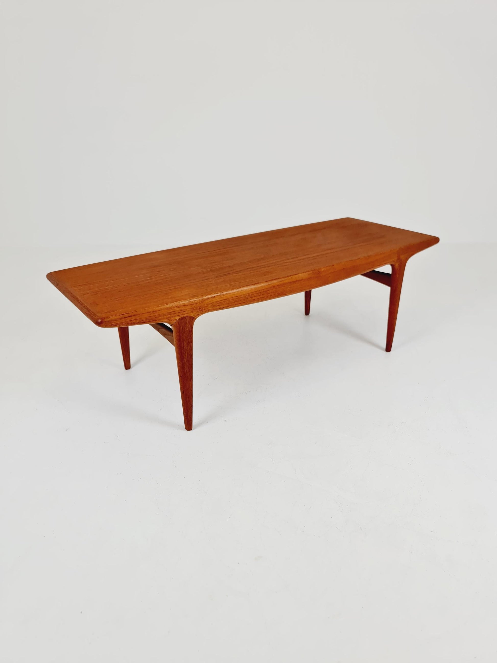 Danish Teak Coffee Table by Johannes Andersen for Silkborg , 1960s