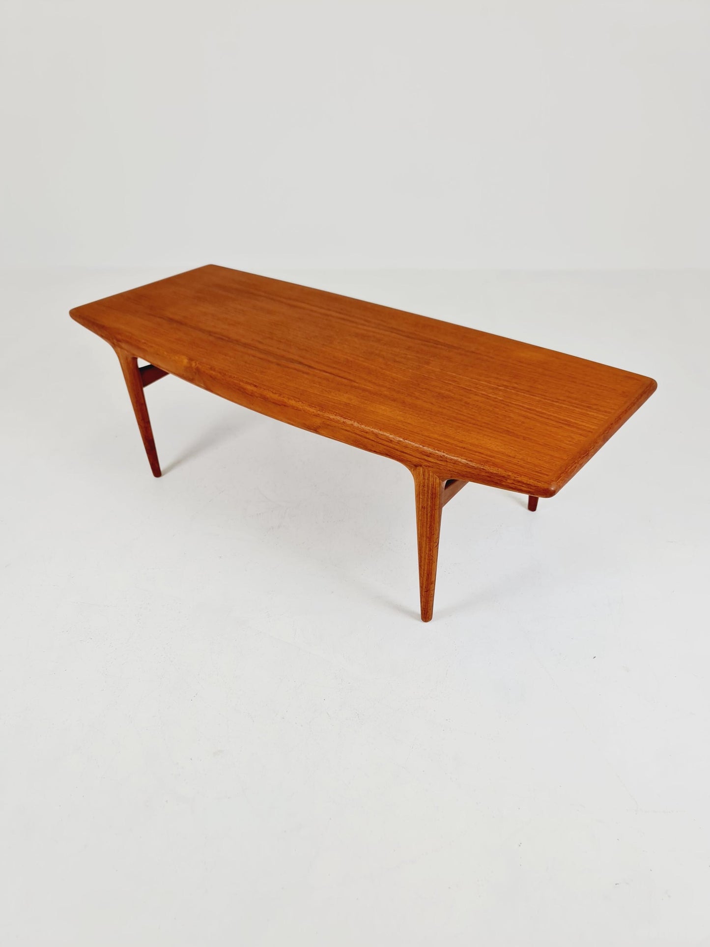 Danish Teak Coffee Table by Johannes Andersen for Silkborg , 1960s