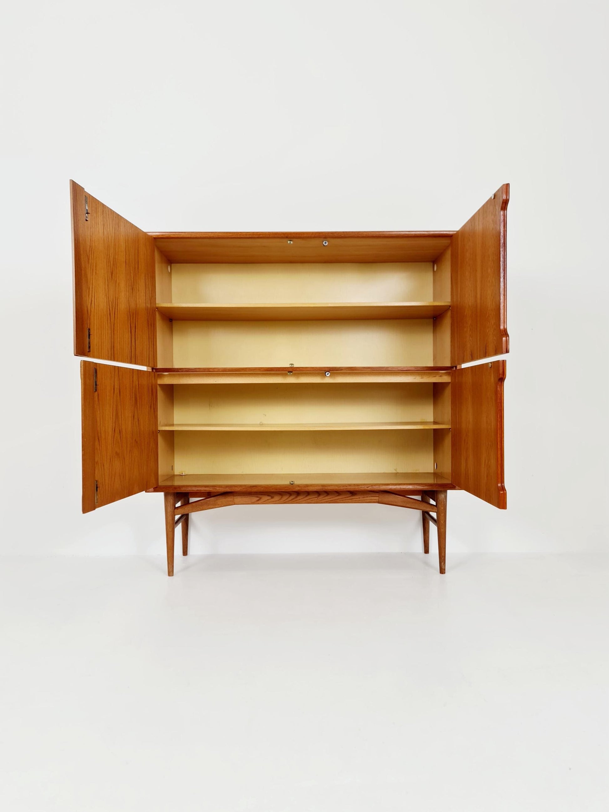 Vintage Mid century Danish Highboard by Borge Mogensen, Denmark, 1960s