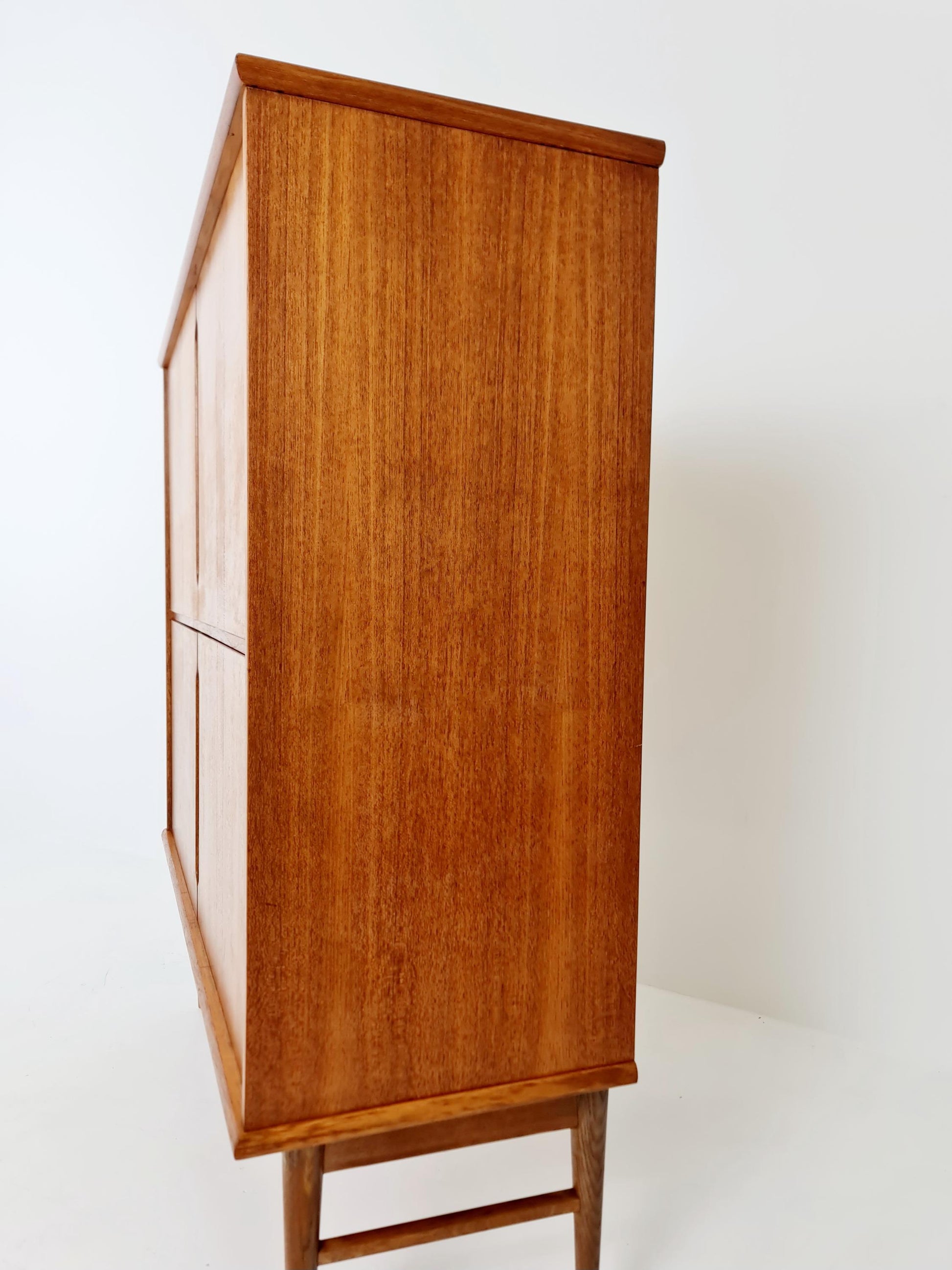Vintage Mid century Danish Highboard by Borge Mogensen, Denmark, 1960s