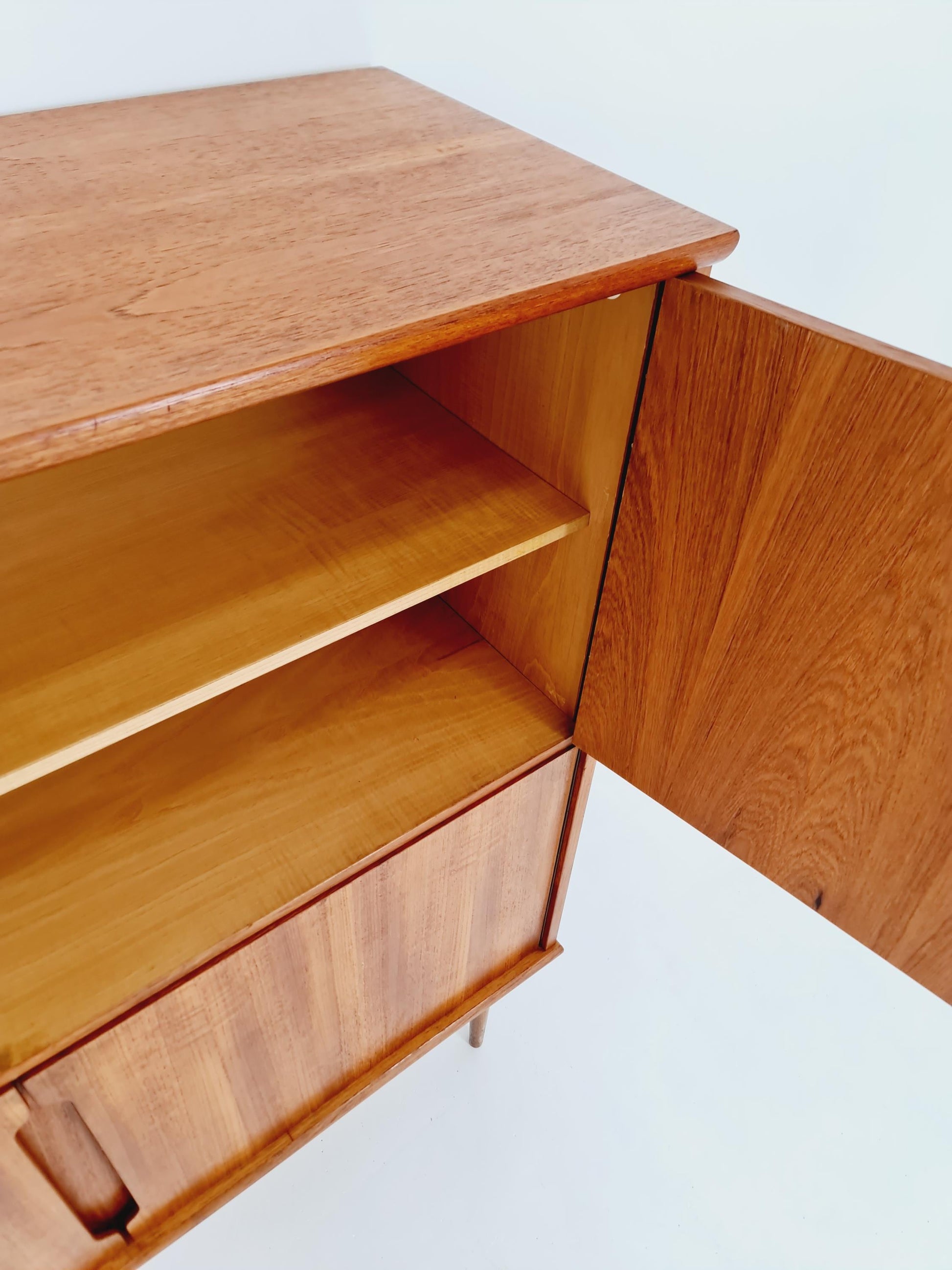 Vintage Mid century Danish Highboard by Borge Mogensen, Denmark, 1960s