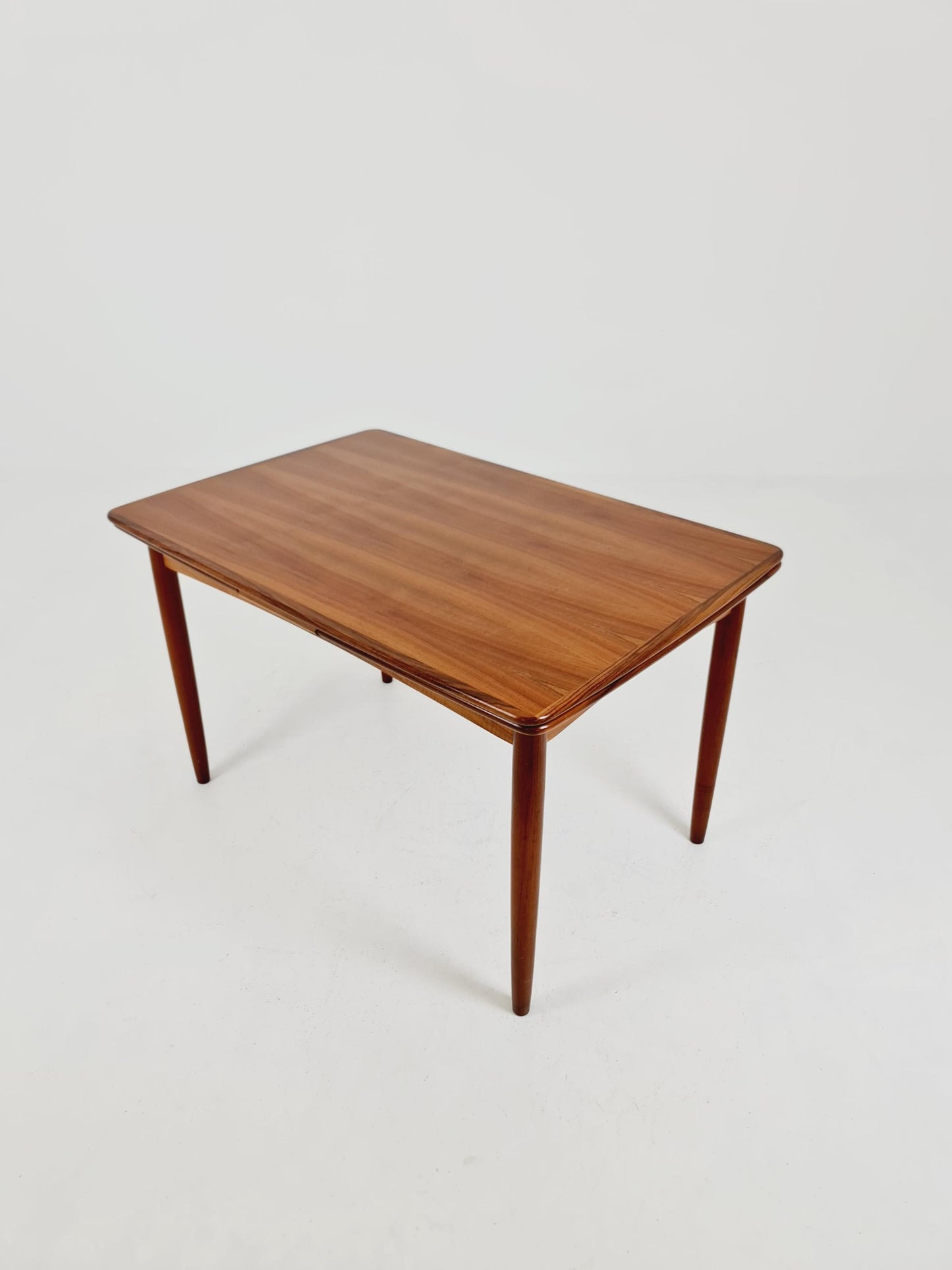 German teak & walnut dining table by Lübke, 1960s