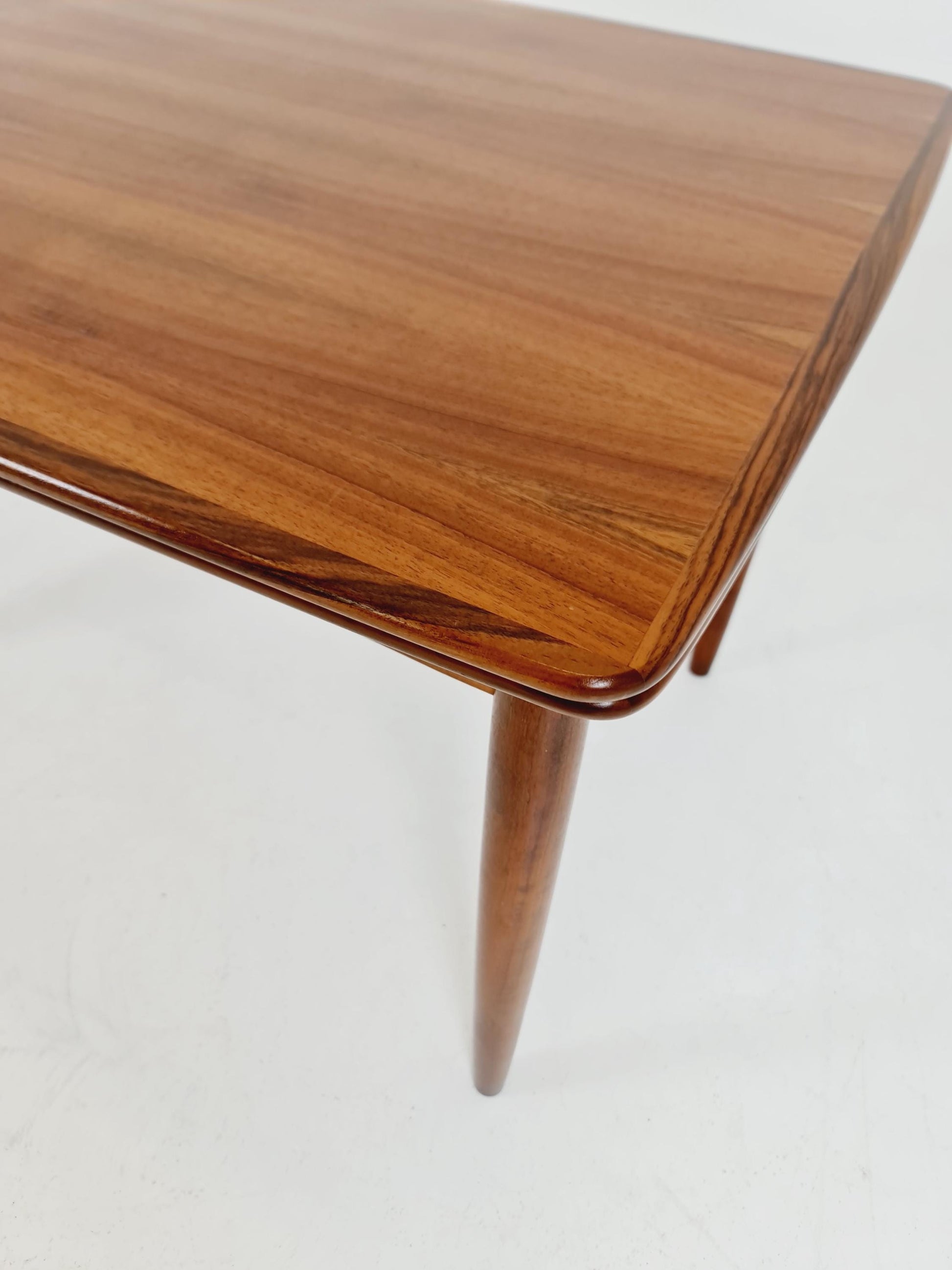 German teak & walnut dining table by Lübke, 1960s