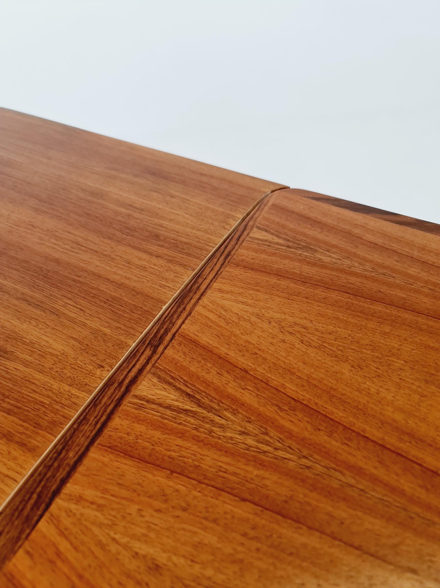 German teak & walnut dining table by Lübke, 1960s