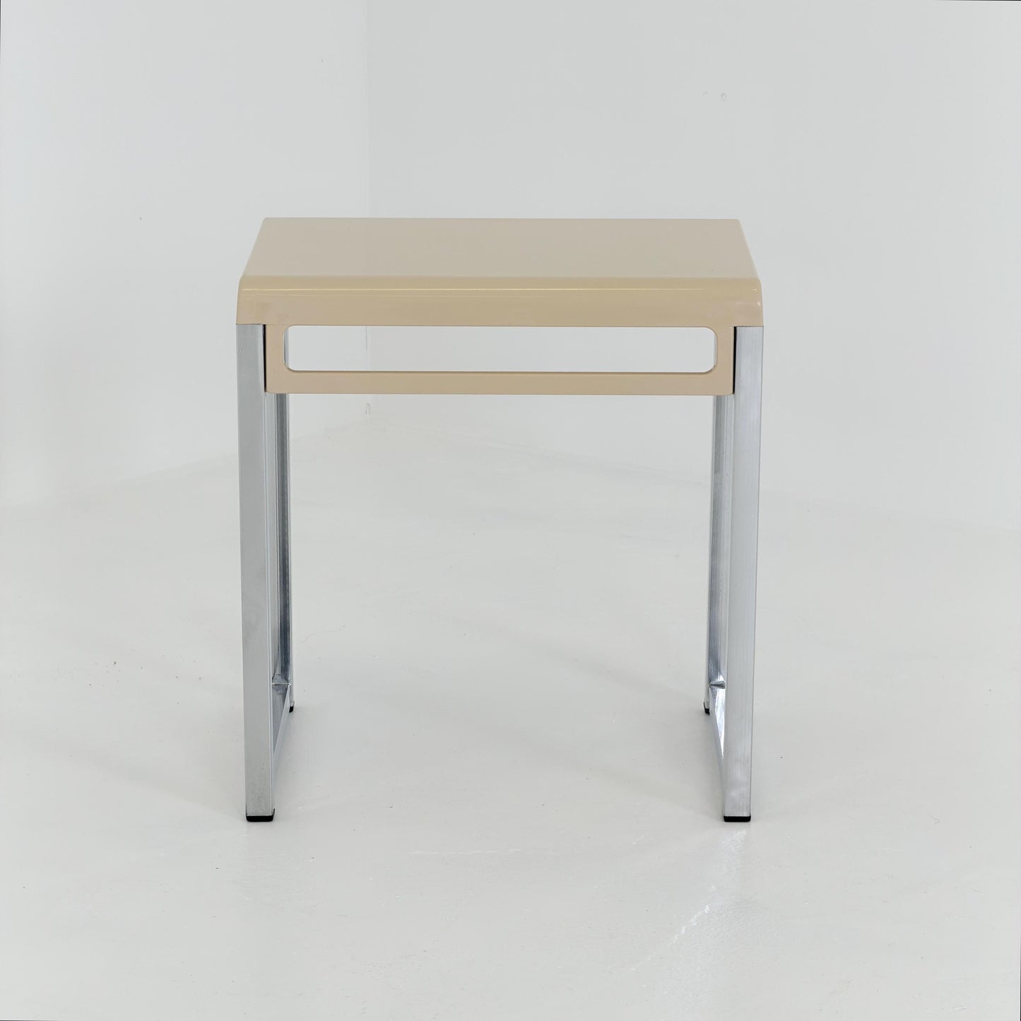 Mid century Blue Space Age side table by Marc Berthier for Prisunic, 1970s