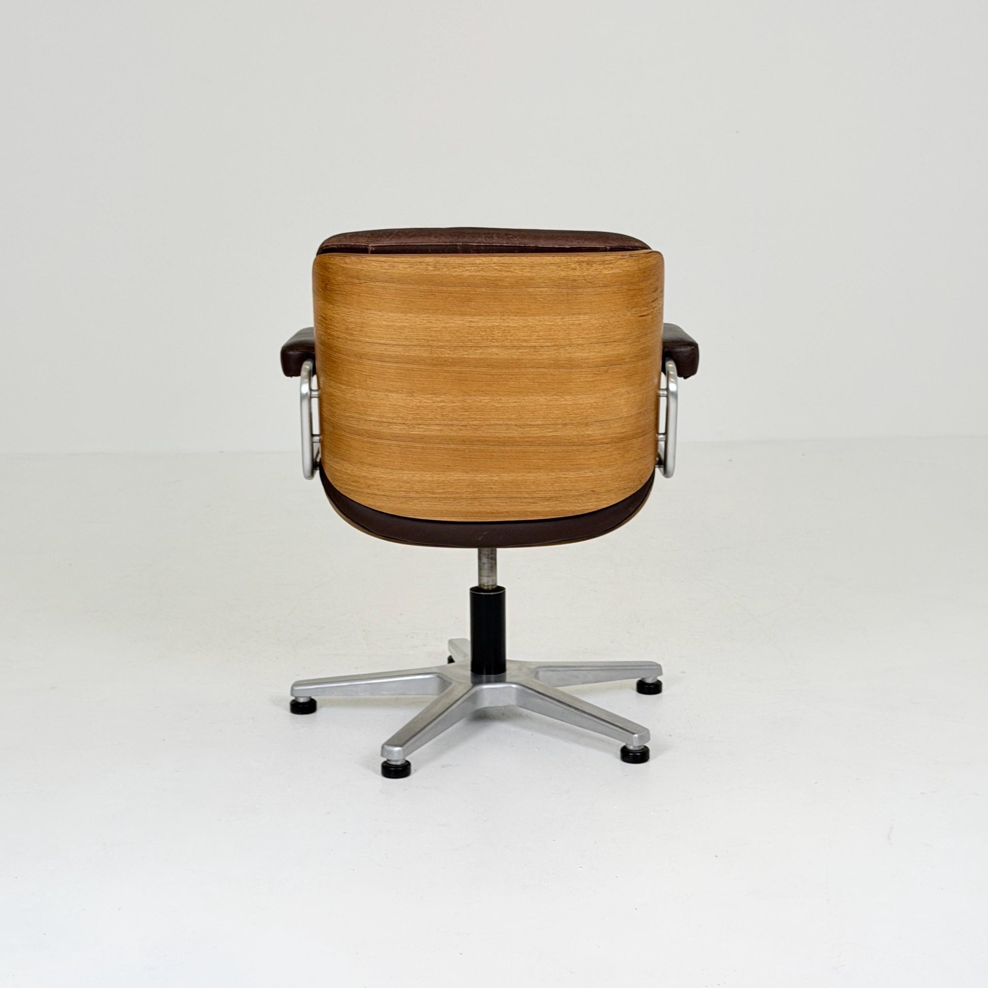 Mid century Stoll Giroflex Executive Office Chair by Karl Dittert, Switzerland, 1970s