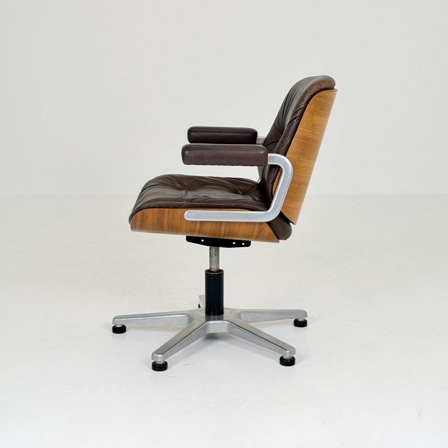Mid century Stoll Giroflex Executive Office Chair by Karl Dittert, Switzerland, 1970s