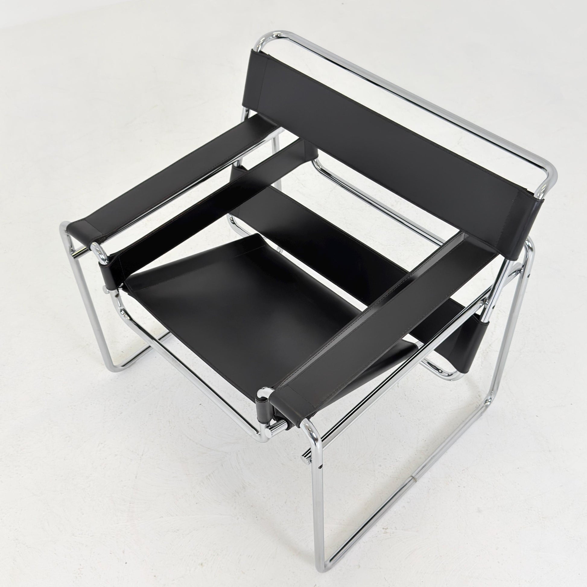 Mid century Bauhaus Orginal Wassily Chair B3 by Marcel Breuer for Gavina, Italy, 1960s