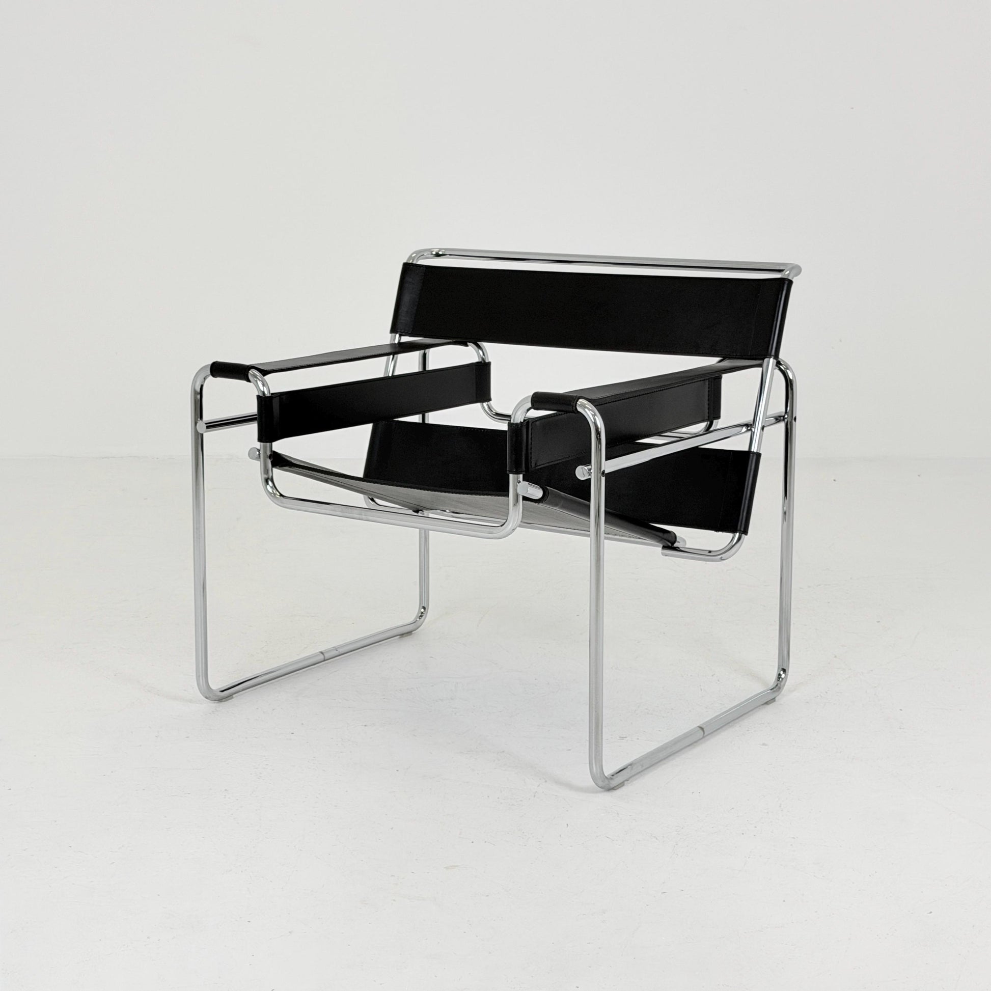 Mid century Bauhaus Orginal Wassily Chair B3 by Marcel Breuer for Gavina, Italy, 1960s