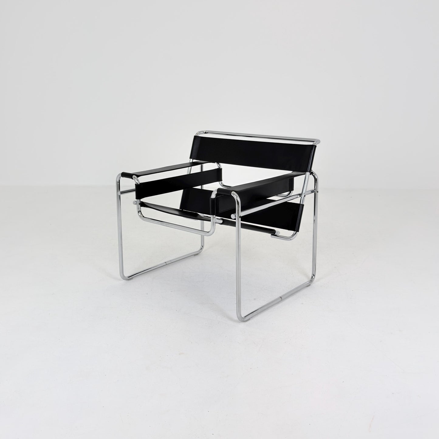 Mid century Bauhaus Orginal Wassily Chair B3 by Marcel Breuer for Gavina, Italy, 1960s