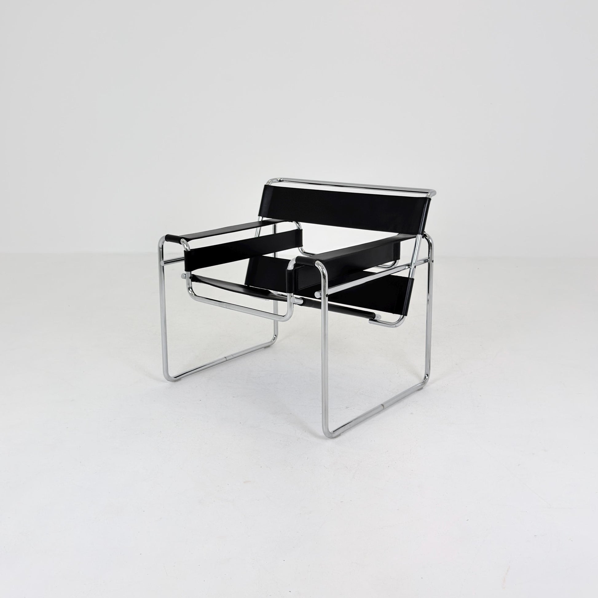 Mid century Bauhaus Orginal Wassily Chair B3 by Marcel Breuer for Gavina, Italy, 1960s