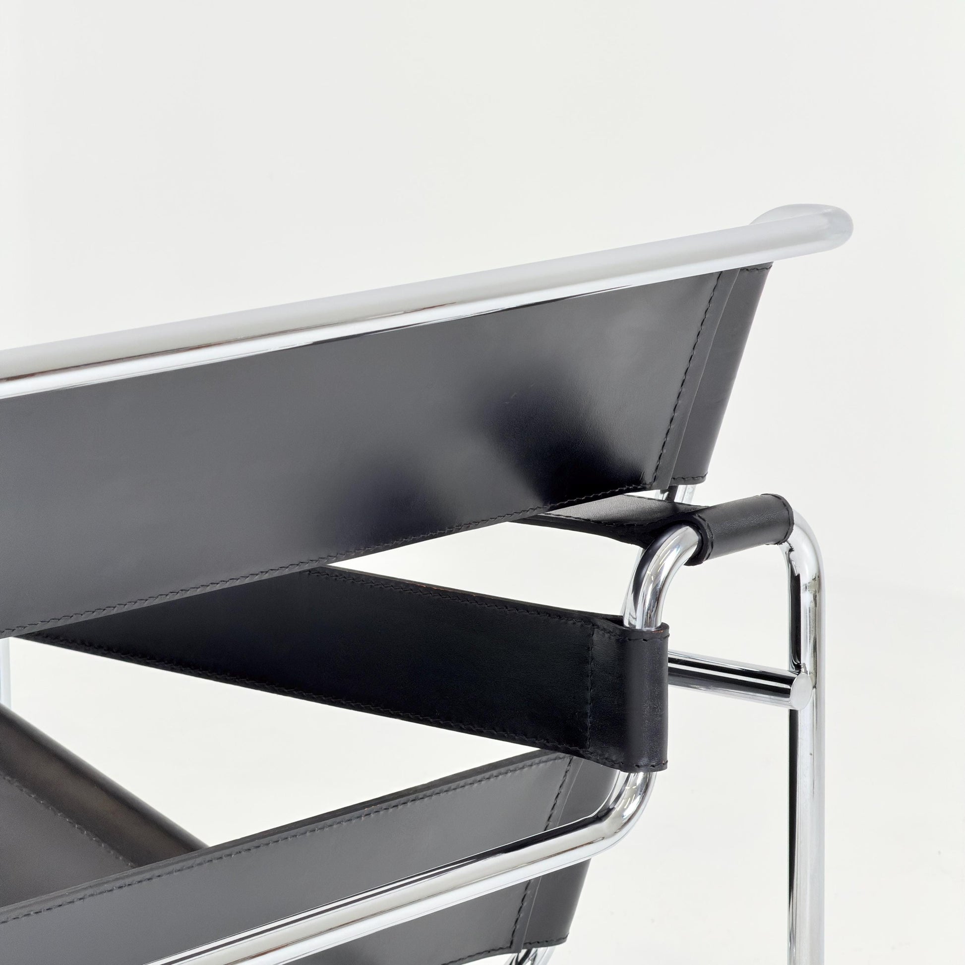 Mid century Bauhaus Orginal Wassily Chair B3 by Marcel Breuer for Gavina, Italy, 1960s