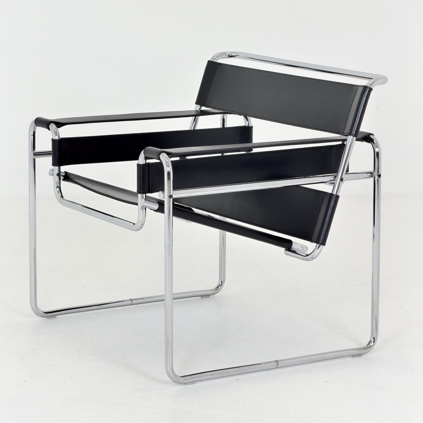 Mid century Bauhaus Orginal Wassily Chair B3 by Marcel Breuer for Gavina, Italy, 1960s