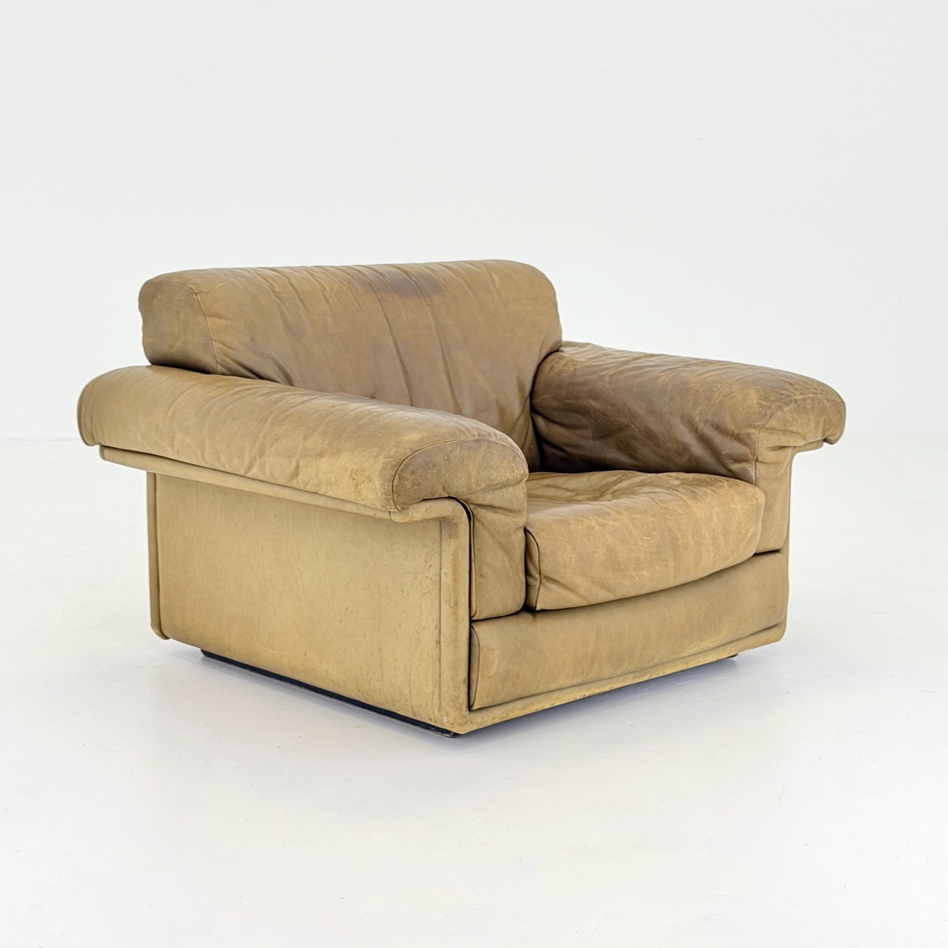 Mid century De Sede DS Leather Lounge Chair | 1970s Swisserland