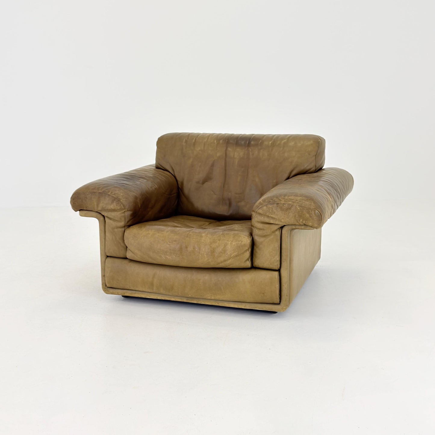 Mid century De Sede DS Leather Lounge Chair | 1970s Swisserland