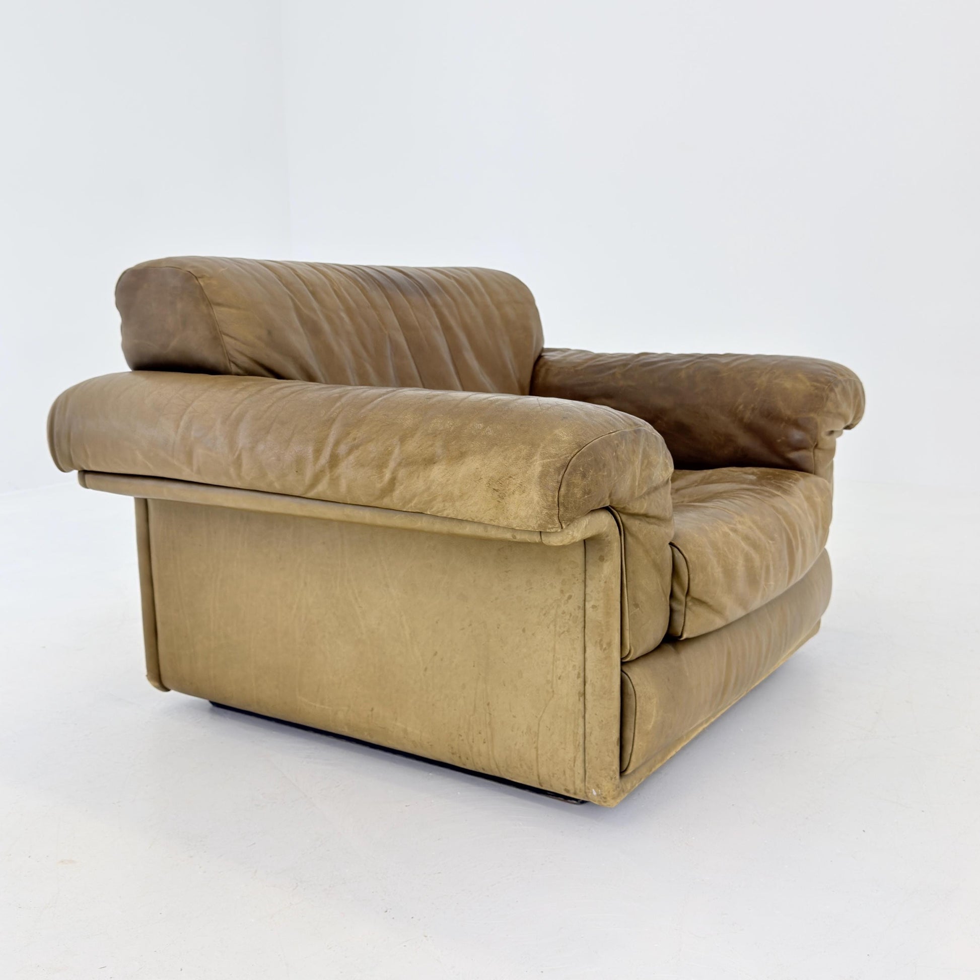 Mid century De Sede DS Leather Lounge Chair | 1970s Swisserland