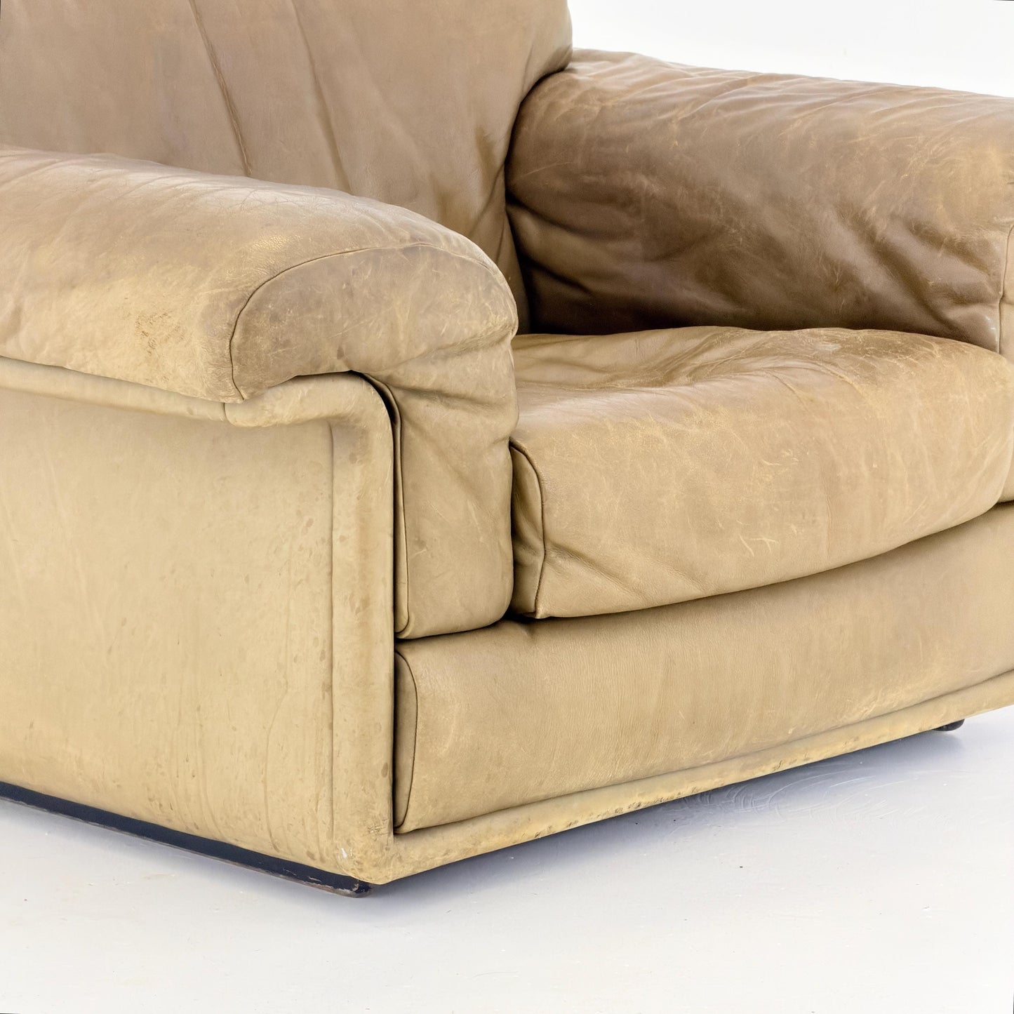 Mid century De Sede DS Leather Lounge Chair | 1970s Swisserland