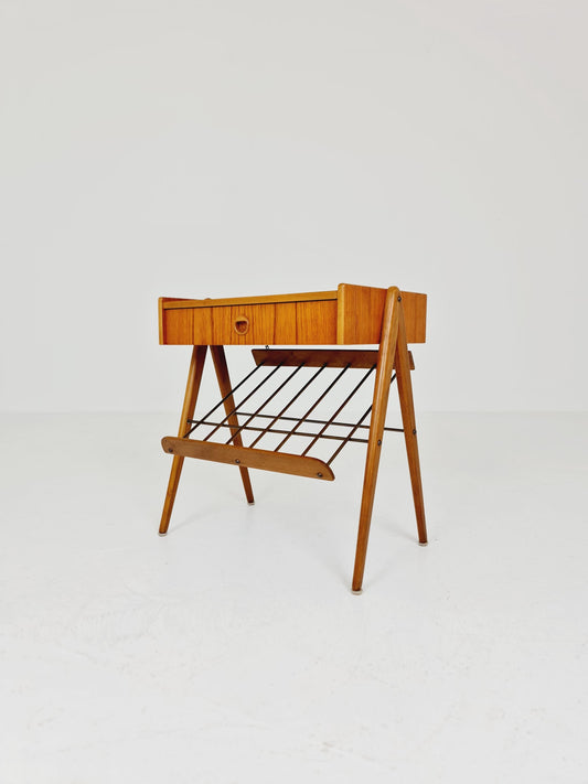 Danish Midcentury Teak Side table/ Bedside table/ Night stand