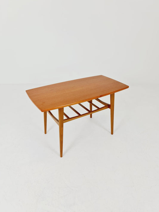 Midcentury Swedish teak coffee table, 1960s