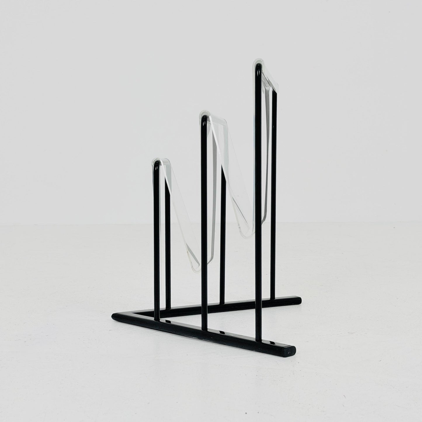 Mid-Century Postmodern Magazine Rack by Markus Börgens for D-Tec, Germany, 1980s