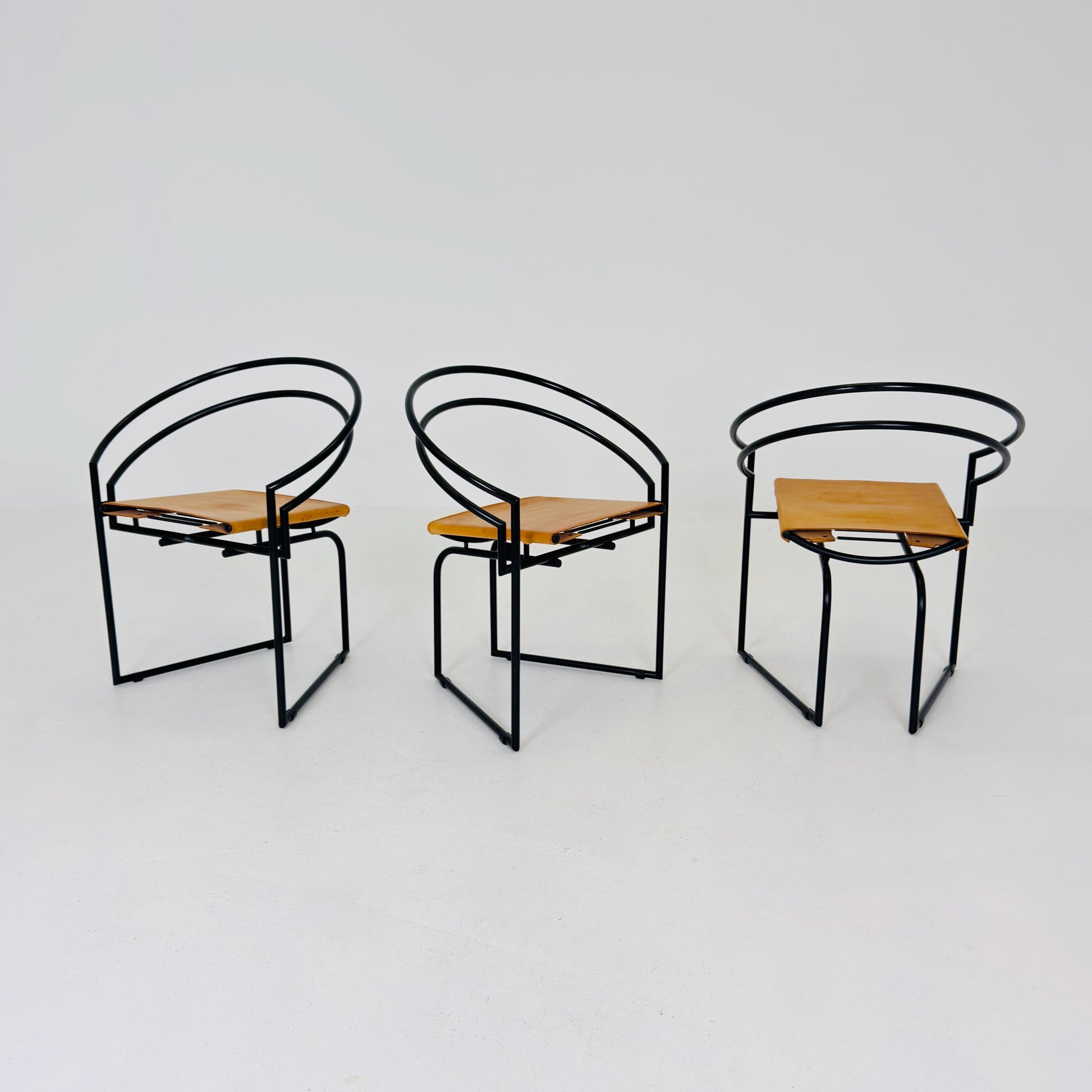 1 of 3 Mid century Postmodern Mario Botta Latonda Chair for Alias, Italy, 1980s