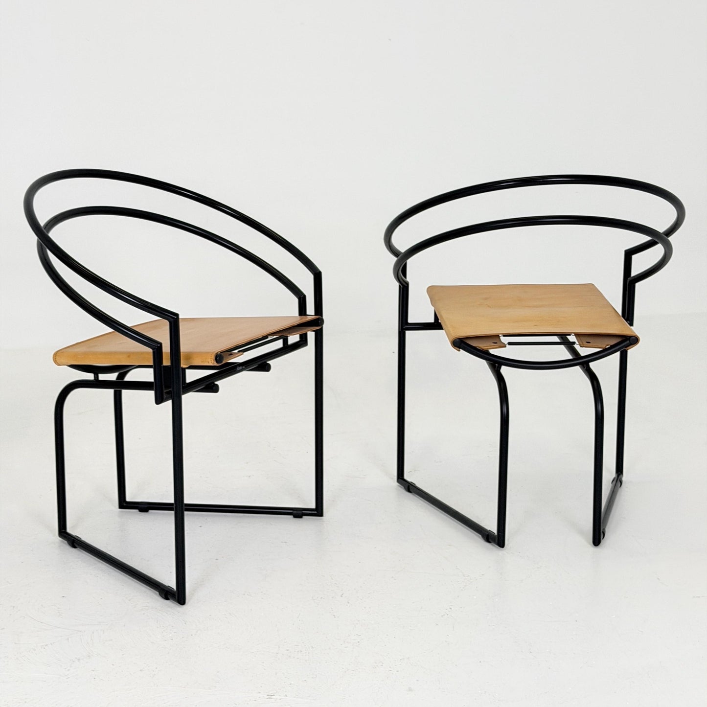 1 of 3 Mid century Postmodern Mario Botta Latonda Chair for Alias, Italy, 1980s