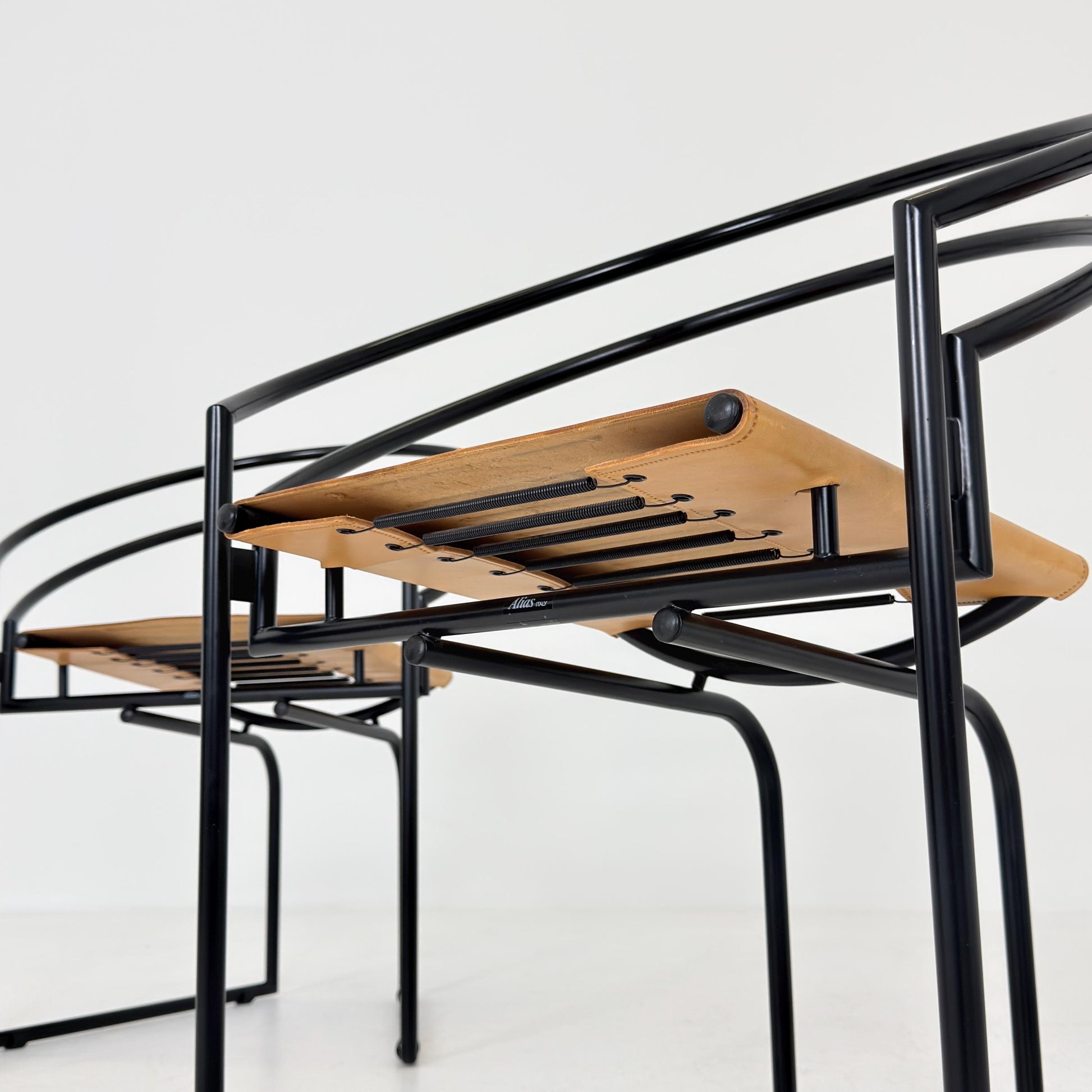 1 of 3 Mid century Postmodern Mario Botta Latonda Chair for Alias, Italy, 1980s