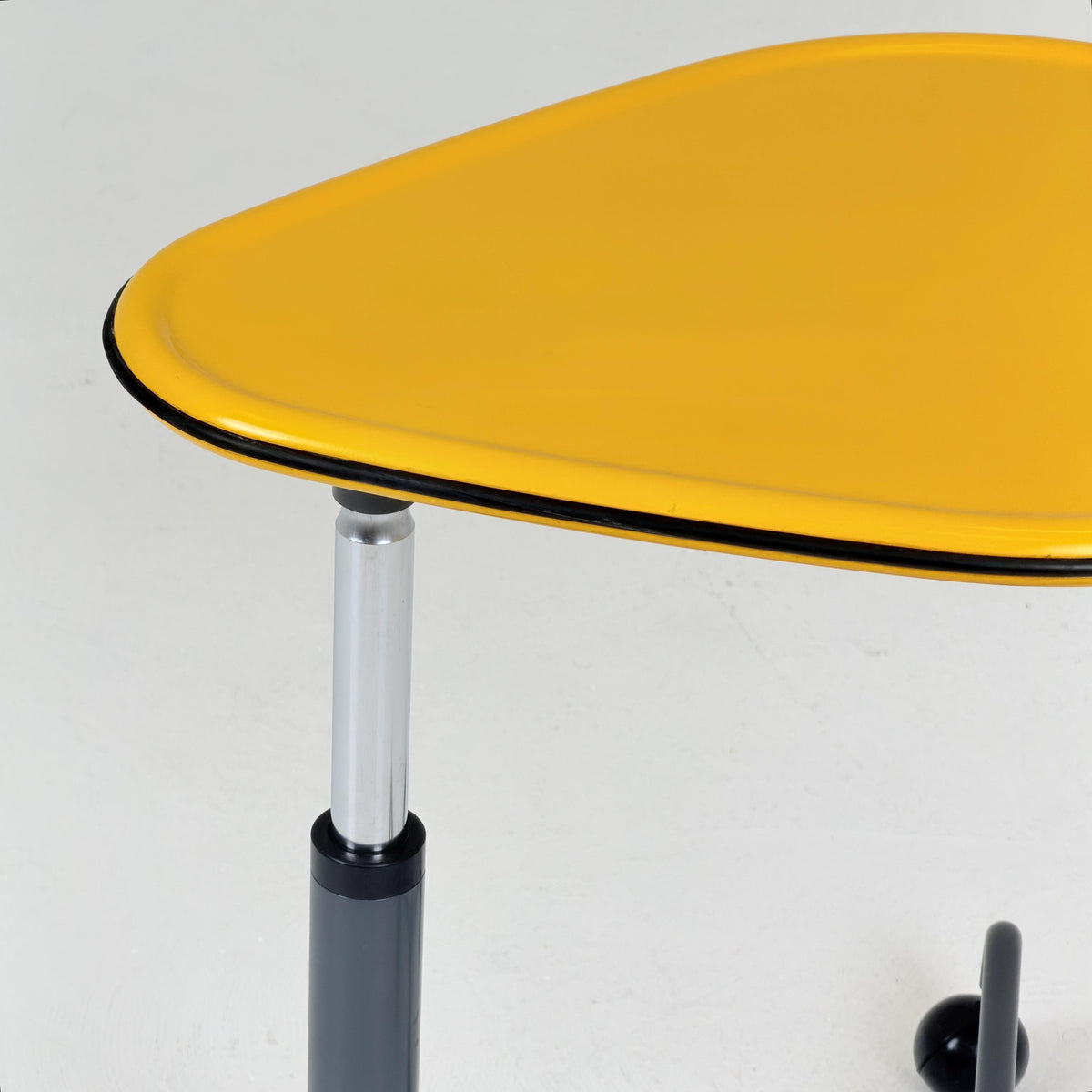 Mid century Adjustable side table “Kick” by Toshiyuki Kita for Cassina Italy 1980s
