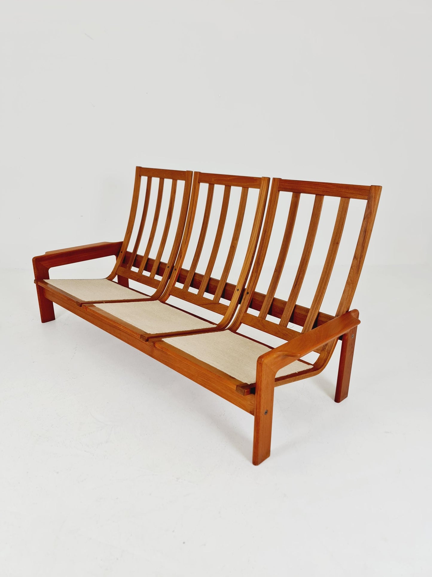Mid century easy lounge couch by Arne Wahl Iversen for komfort teak , 1960s
