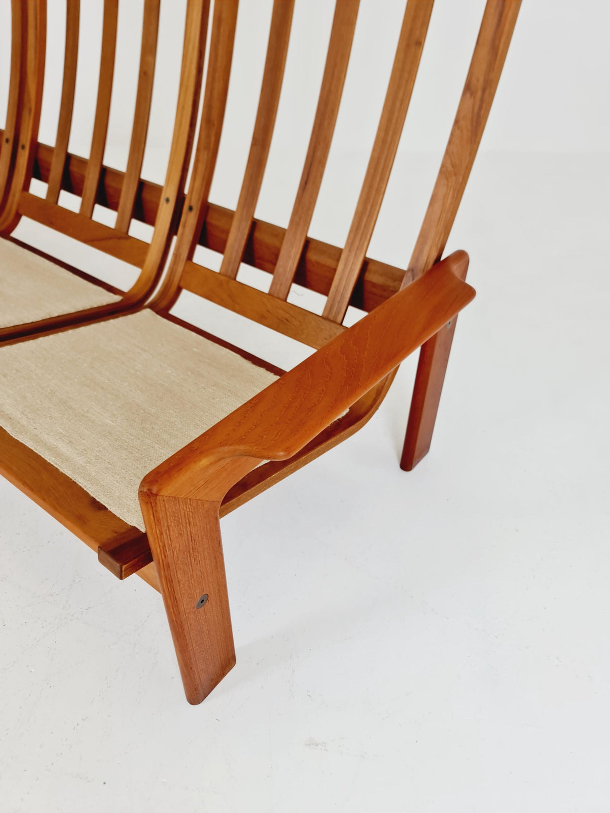 Mid century easy lounge couch by Arne Wahl Iversen for komfort teak , 1960s