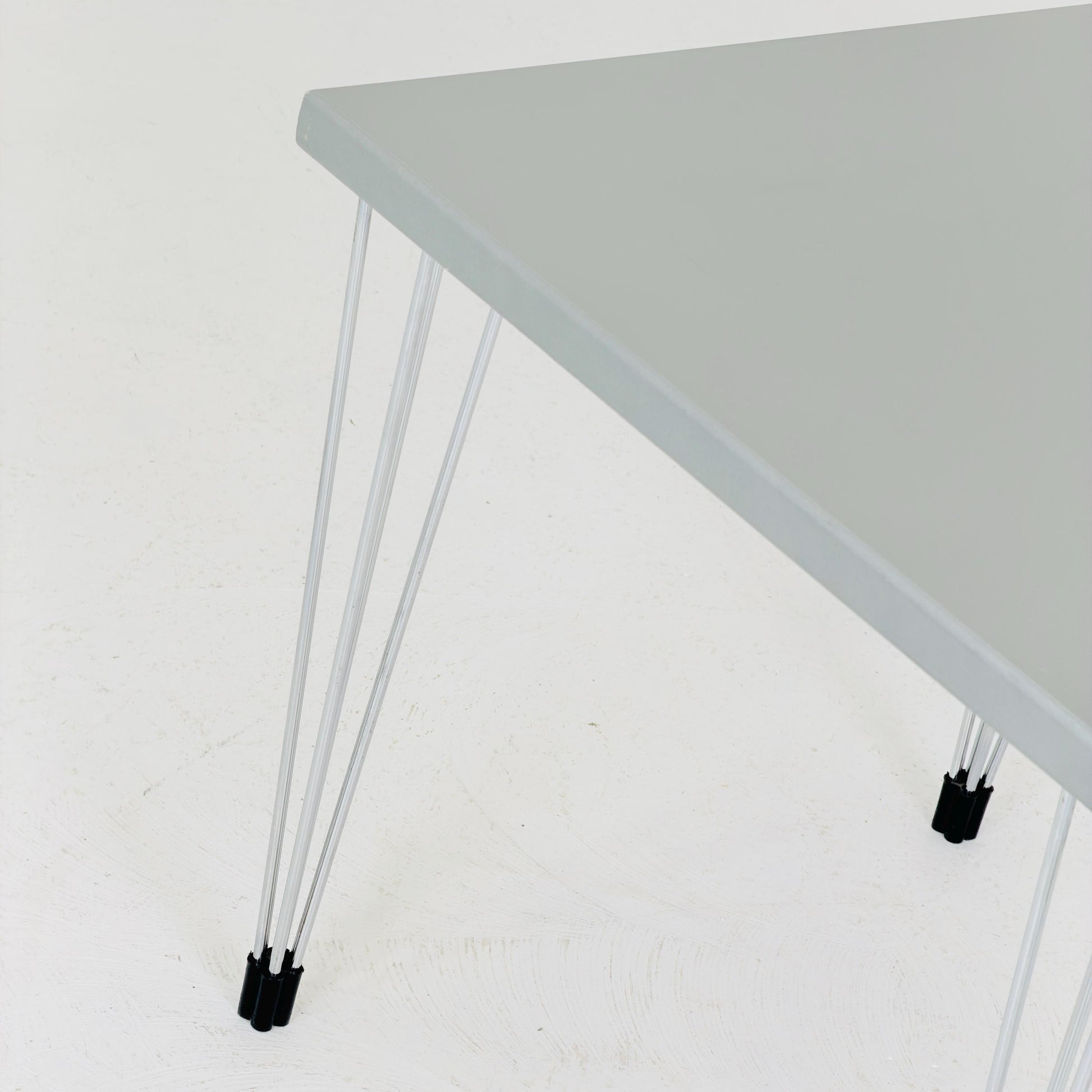 Mid century Vintage Danish Triangular Side Table by Pin Age – Fritz Hansen Design, 1980 Denmark
