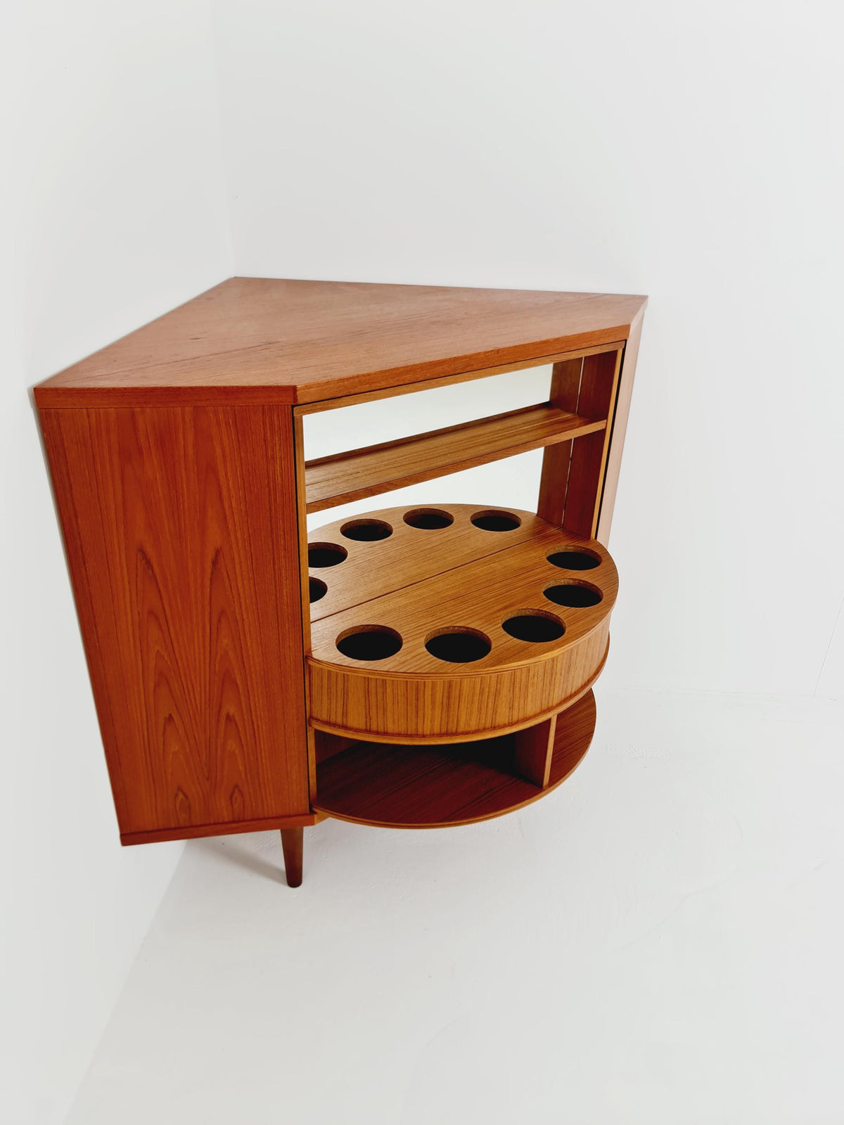 Rare Mid century Corner Danish bar/ sideboard, 1950s