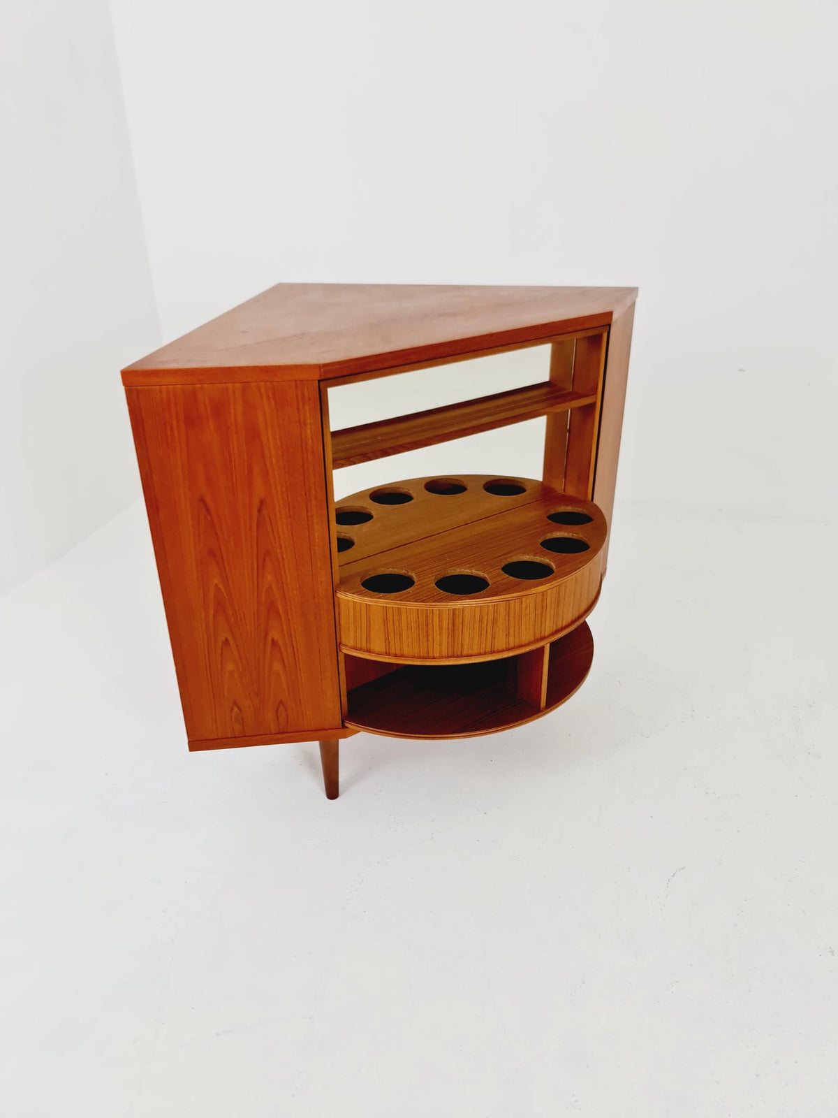 Rare Mid century Corner Danish bar/ sideboard, 1950s