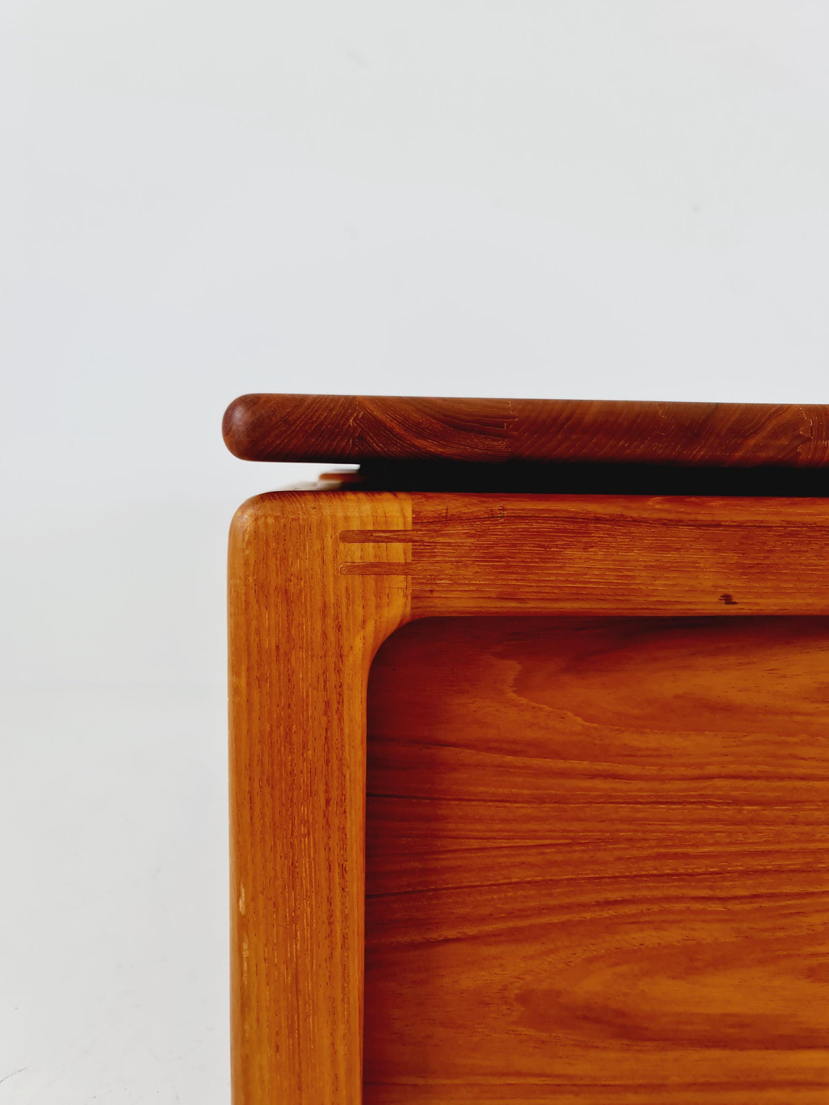 Rare Danish Solid Teak Desk by Dyrlund Møbelfabrik, 1960s