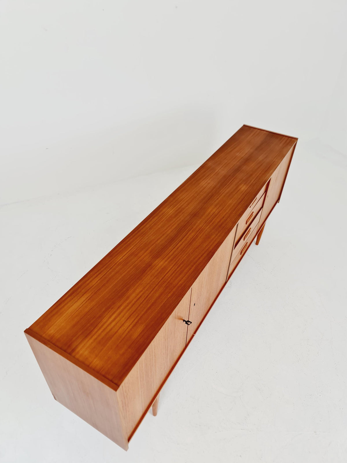 Mid century Modern German teak sideboard by WK möbel, 1960s