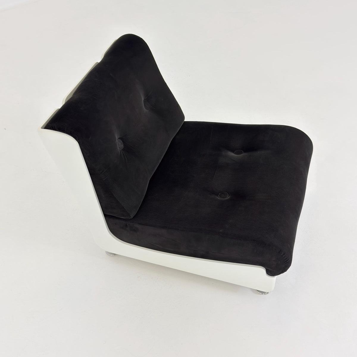 Set of 6 Rare Mid-Century Space Age Modular Lounge Chairs by Mario Bellini for Roche Bobois, 1970s Italy