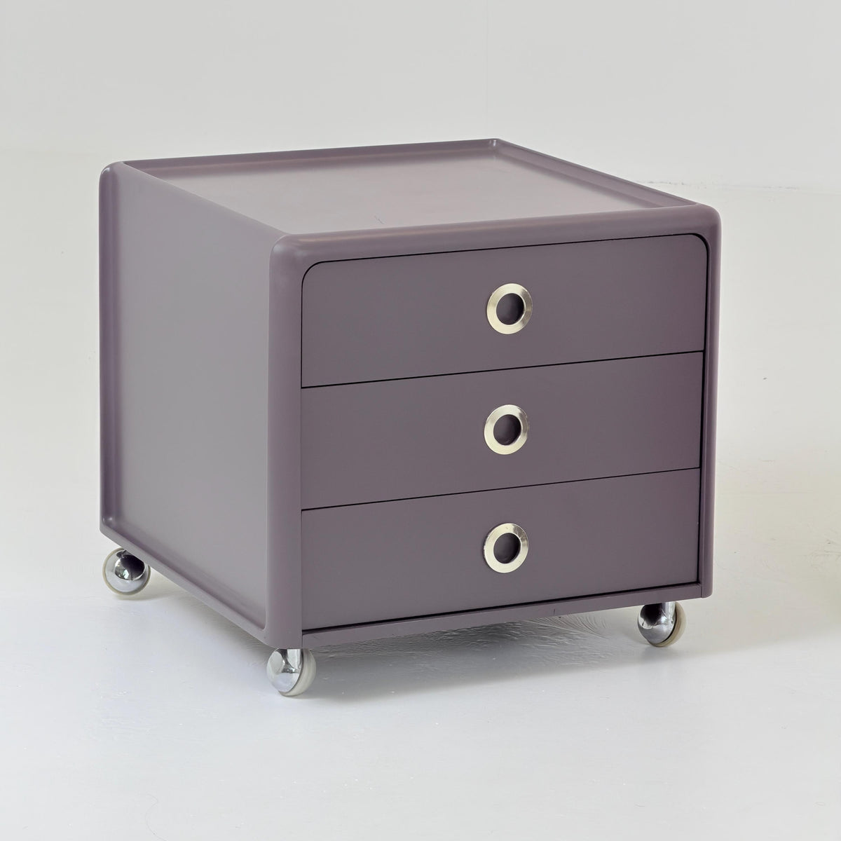 Rare Set of 2 Mid-Century Space Age Nightstands by Peter Ghyczy for Horn Collection, Germany, 1970s