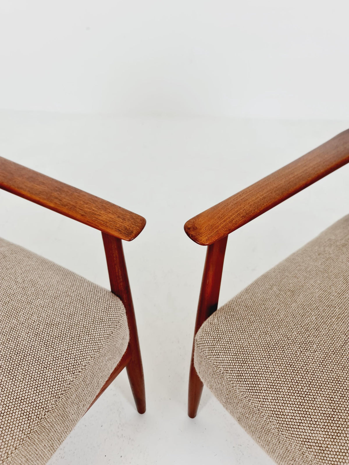 Midcentury Lounge chairs by Walter Knoll for Knoll Antimott , Germany, 1960s,Set of 2