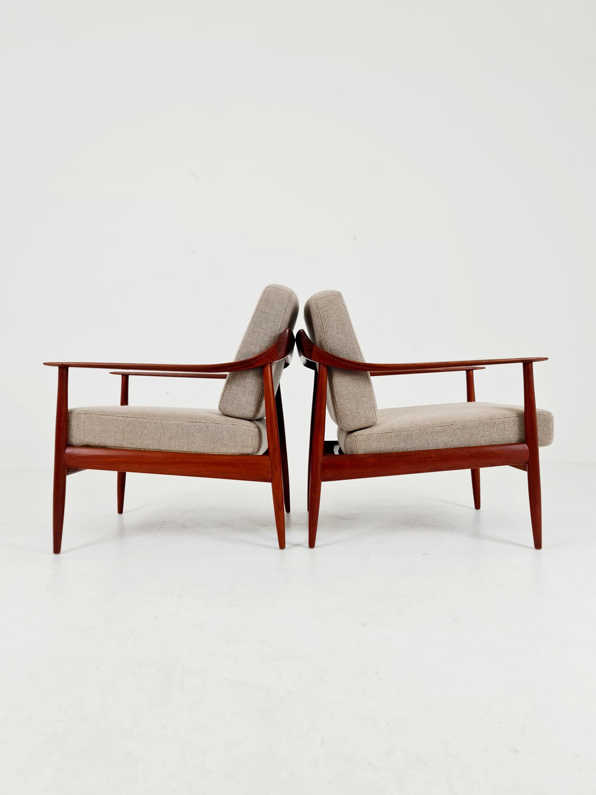 Midcentury Lounge chairs by Walter Knoll for Knoll Antimott , Germany, 1960s,Set of 2
