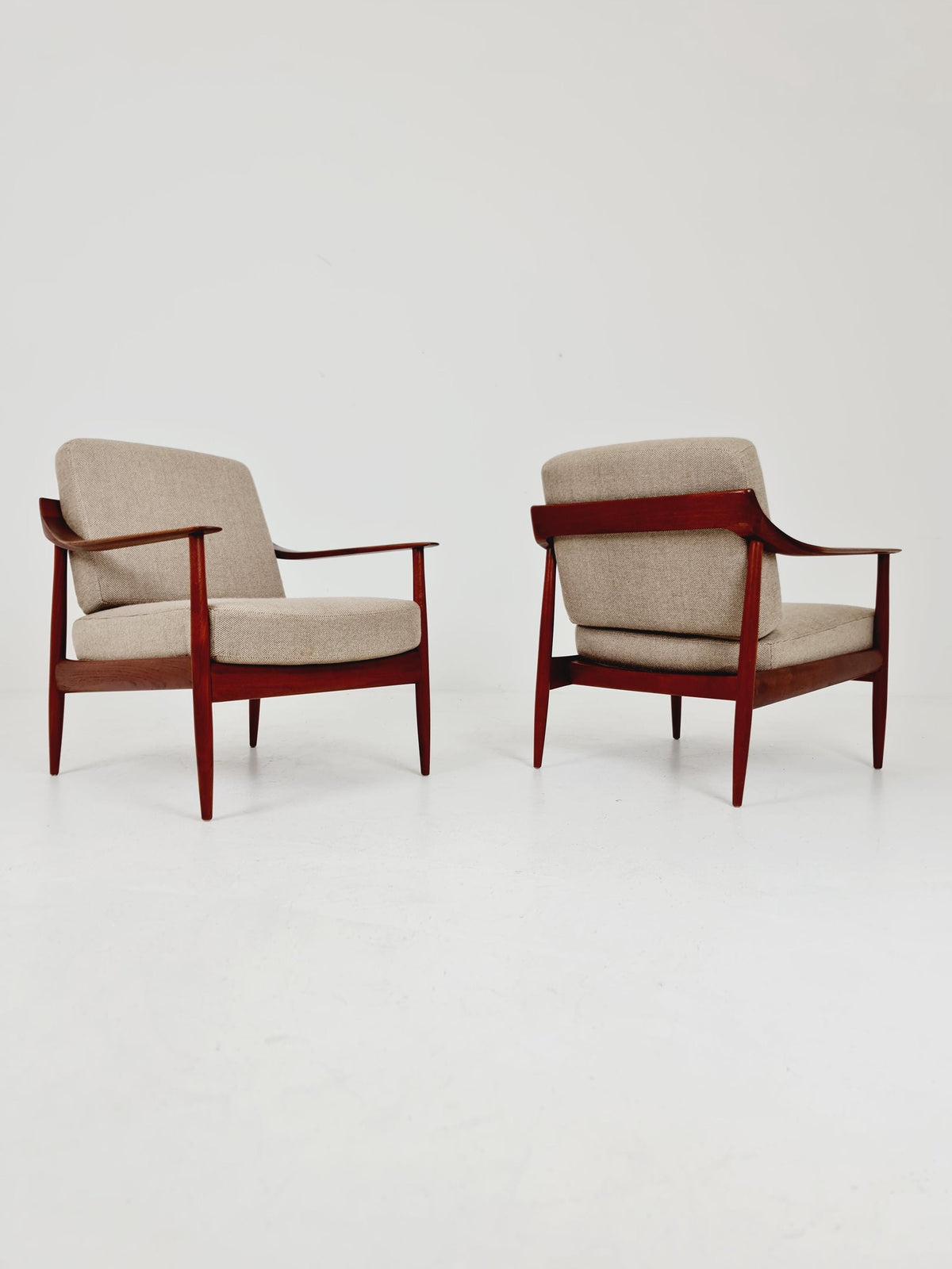 Midcentury Lounge chairs by Walter Knoll for Knoll Antimott , Germany, 1960s,Set of 2