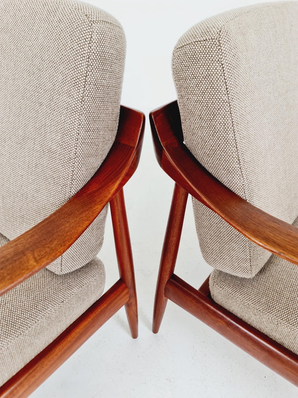 Midcentury Lounge chairs by Walter Knoll for Knoll Antimott , Germany, 1960s,Set of 2