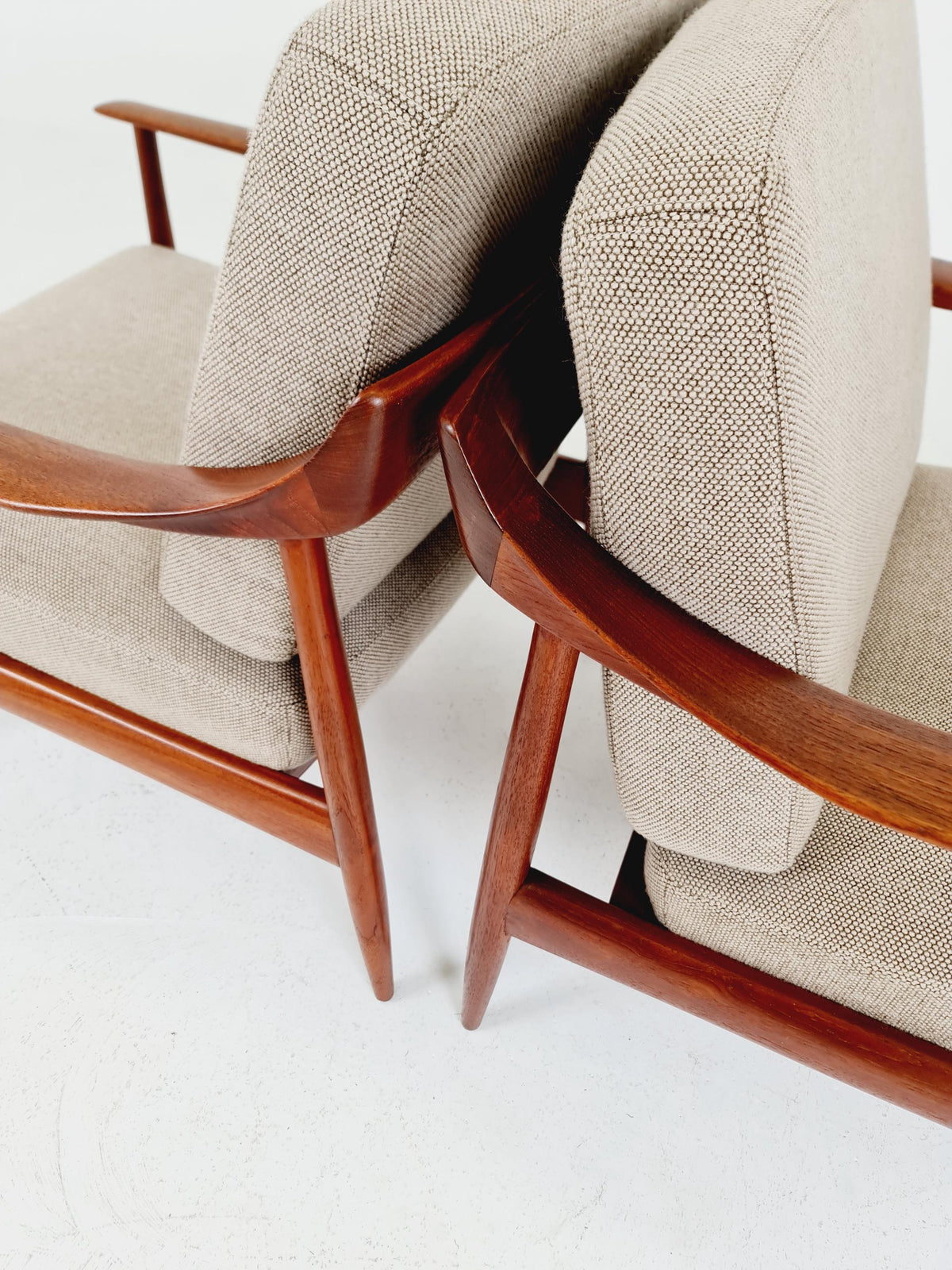 Midcentury Lounge chairs by Walter Knoll for Knoll Antimott , Germany, 1960s,Set of 2