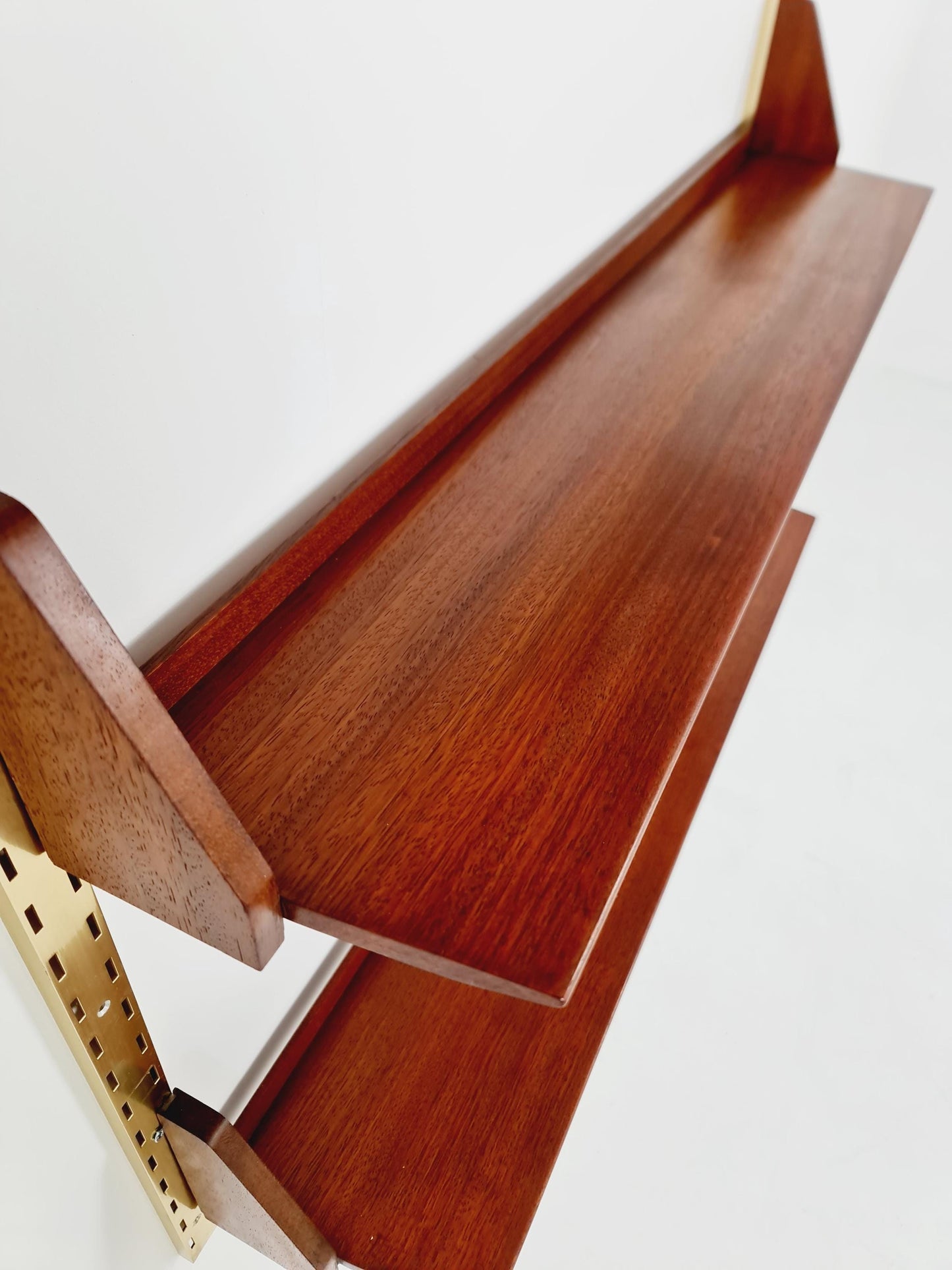 Mid century German Solid teak shelf-system by WK Möbel, 1950s