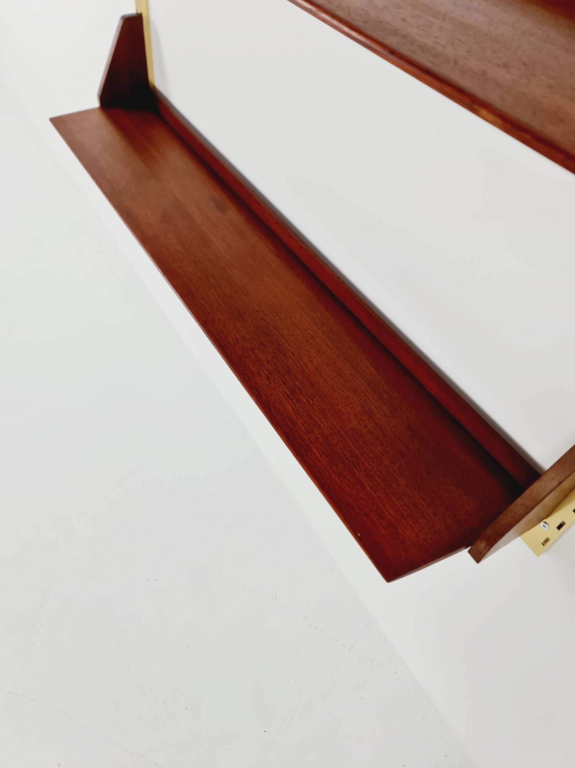 Mid century German Solid teak shelf-system by WK Möbel, 1950s