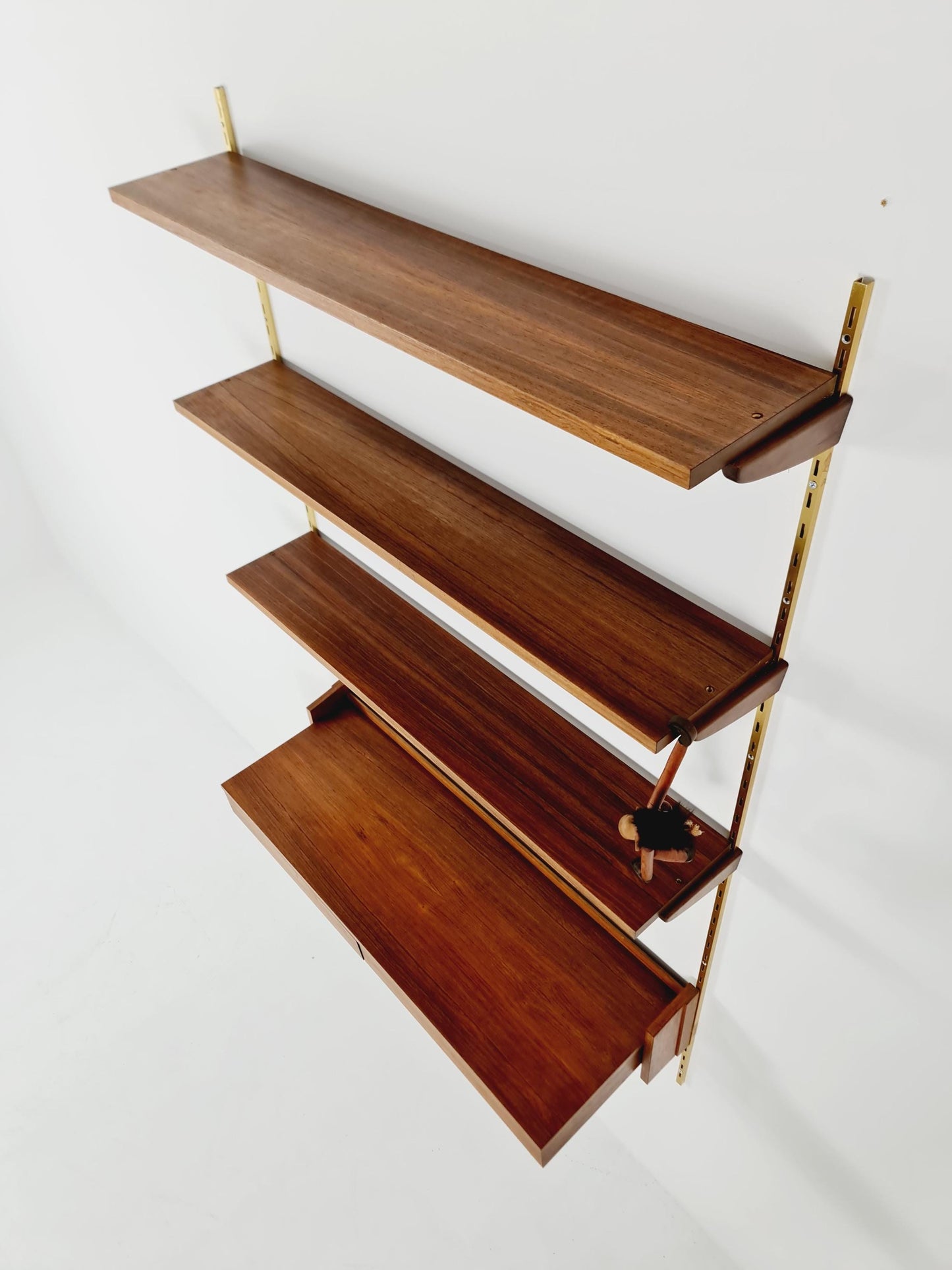 Mid century German Roeswood shelf-system by WK Möbel, 1950s