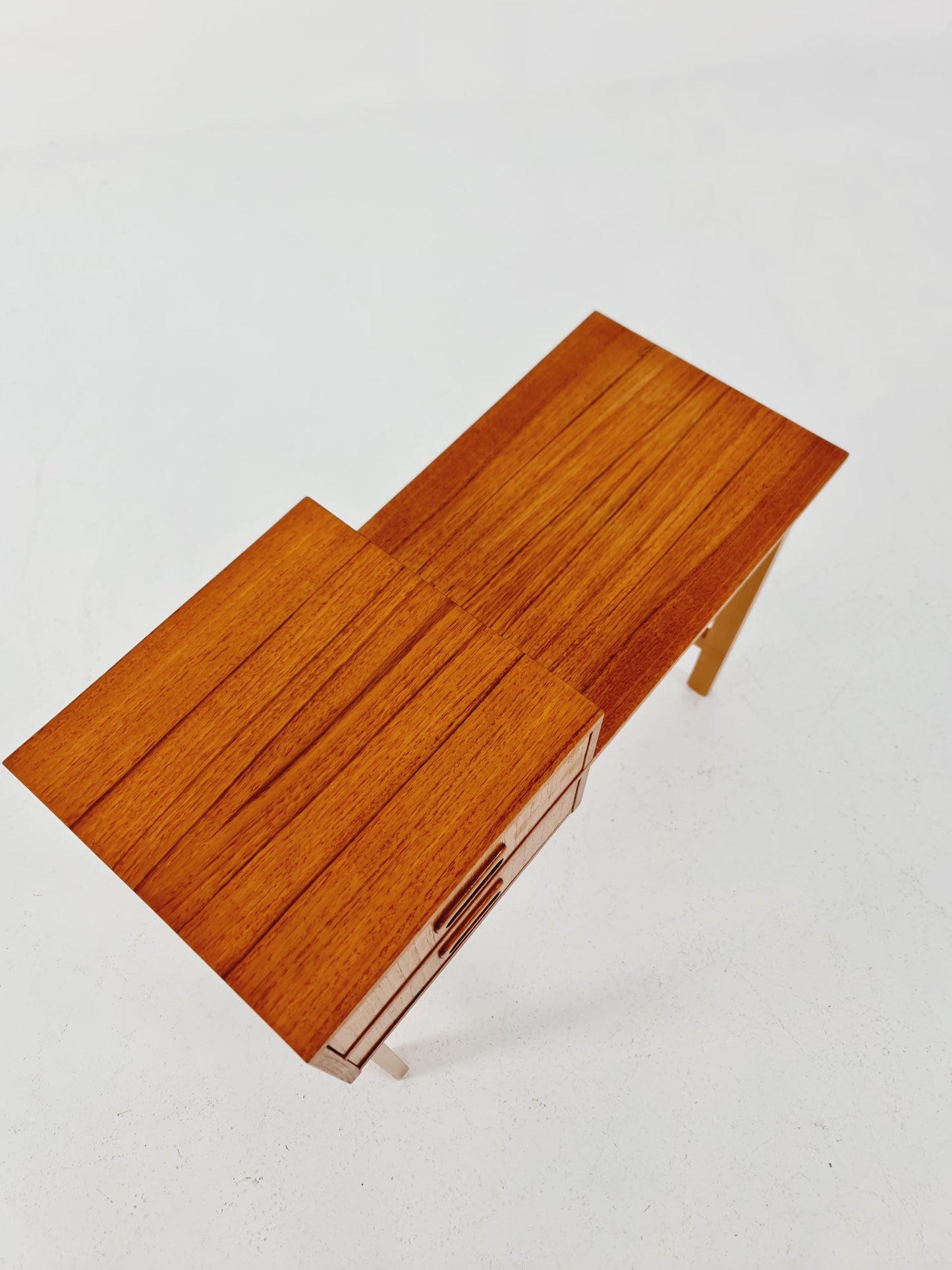 Midcentury Scandinavian Teak vintage Side table/ hallway/ Night stand, 1960s