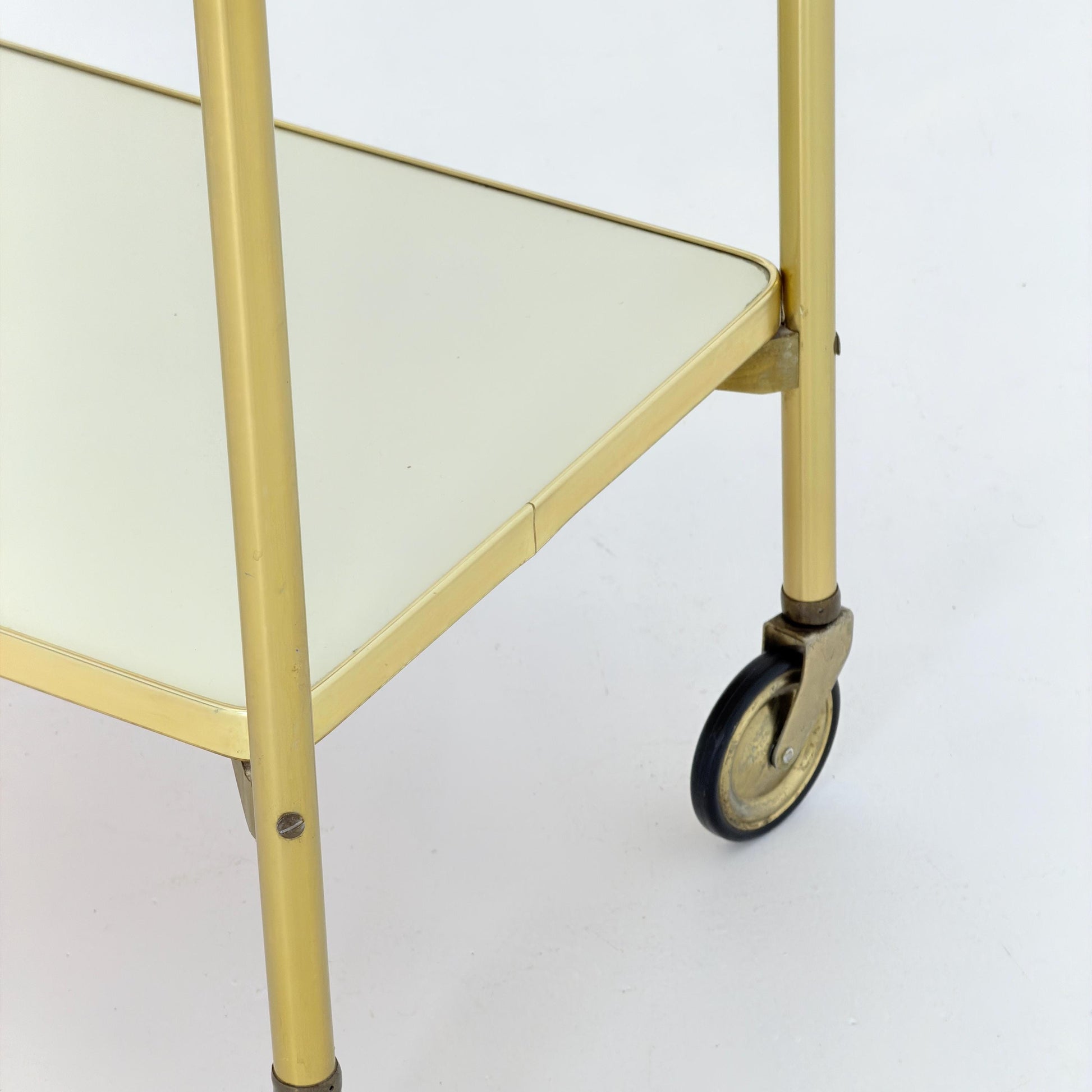 Mid Century Barss Opal Möbel Ceramic Bar Trolley 1960s