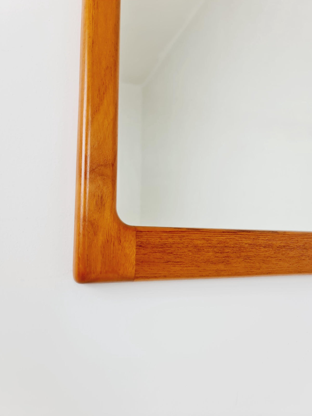 Big Mid century Danish Mirror By Silkborg Møbelfabrik, 1960s